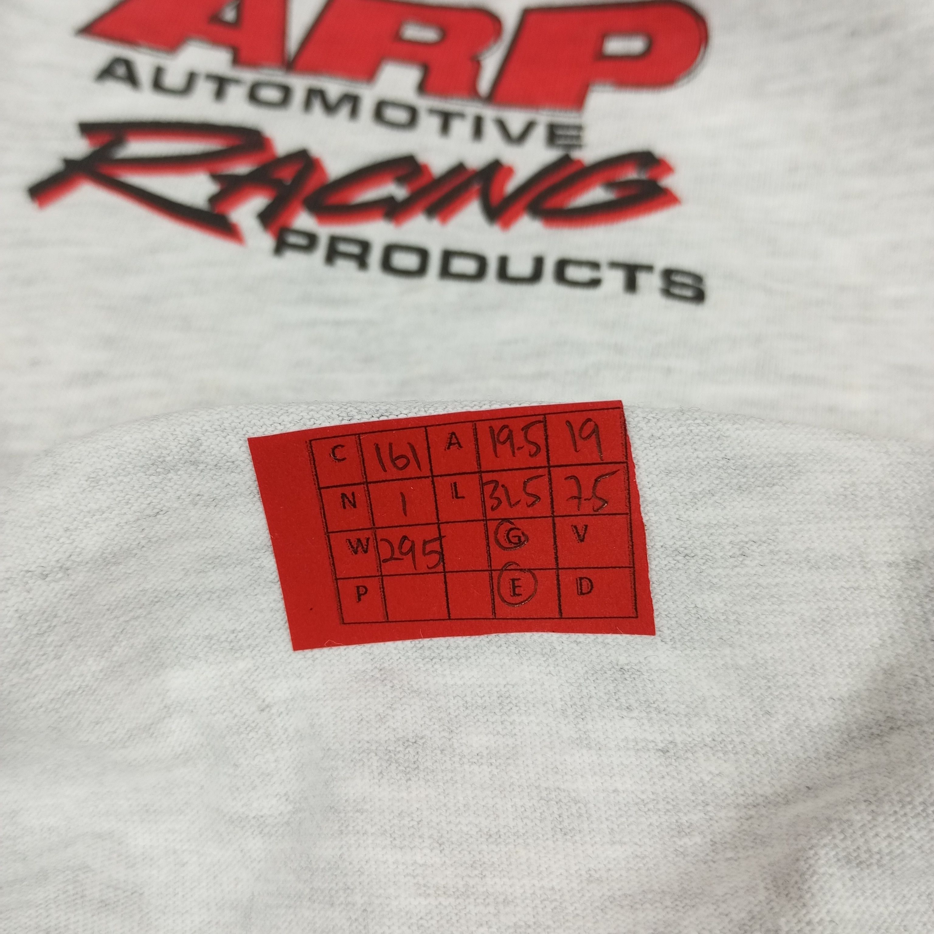 Vintage ARP Automotive Racing Products Vintage Tshirt Size US M / EU 48-50 / 2 - 10 Thumbnail