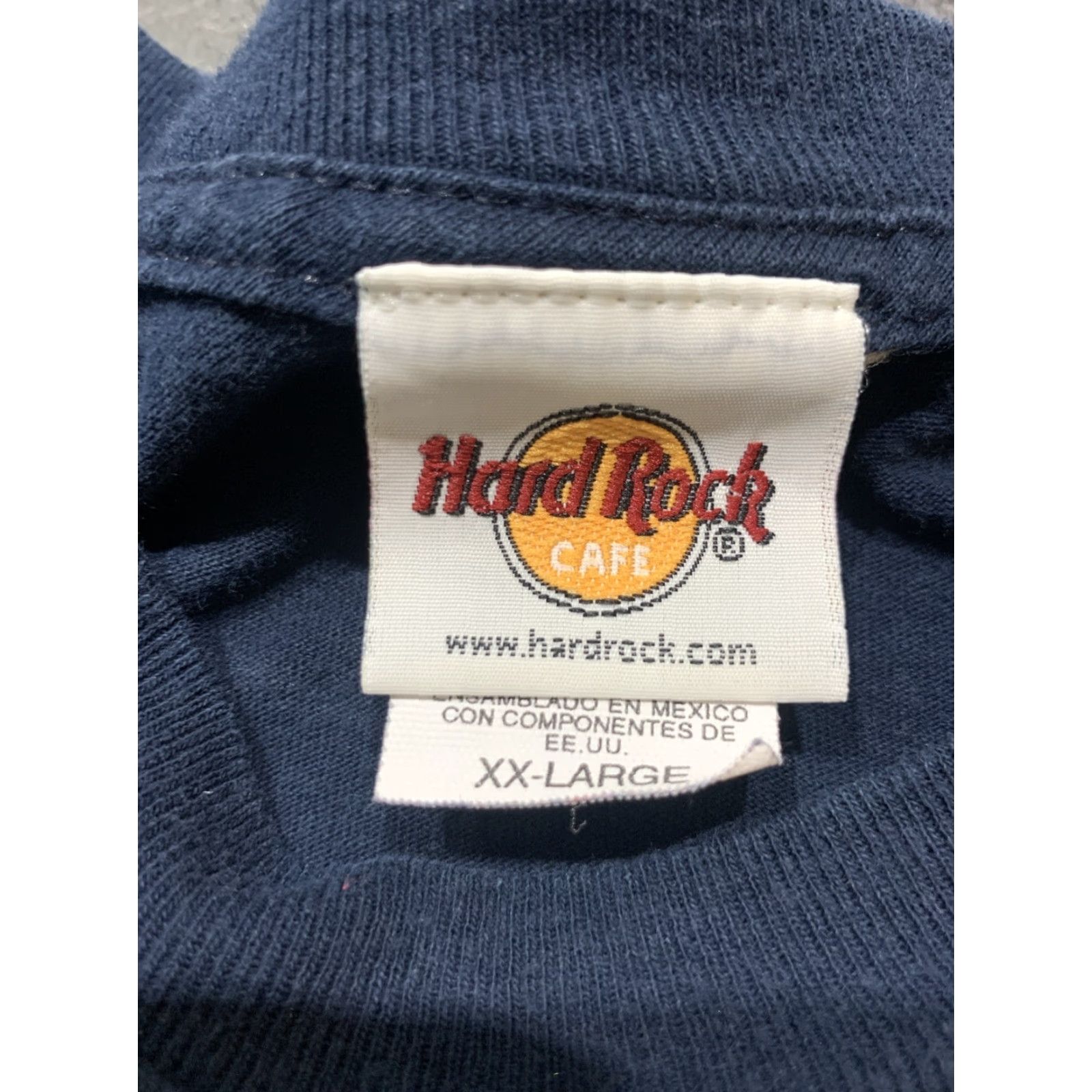 Hard Rock Cafe VINTAGE Hard Rock Cafe Nashville Save The Planet Guitar T-Shirt 2010s Men XXL Blue Music Streetwear Size US XXL / EU 58 / 5 - 8 Thumbnail