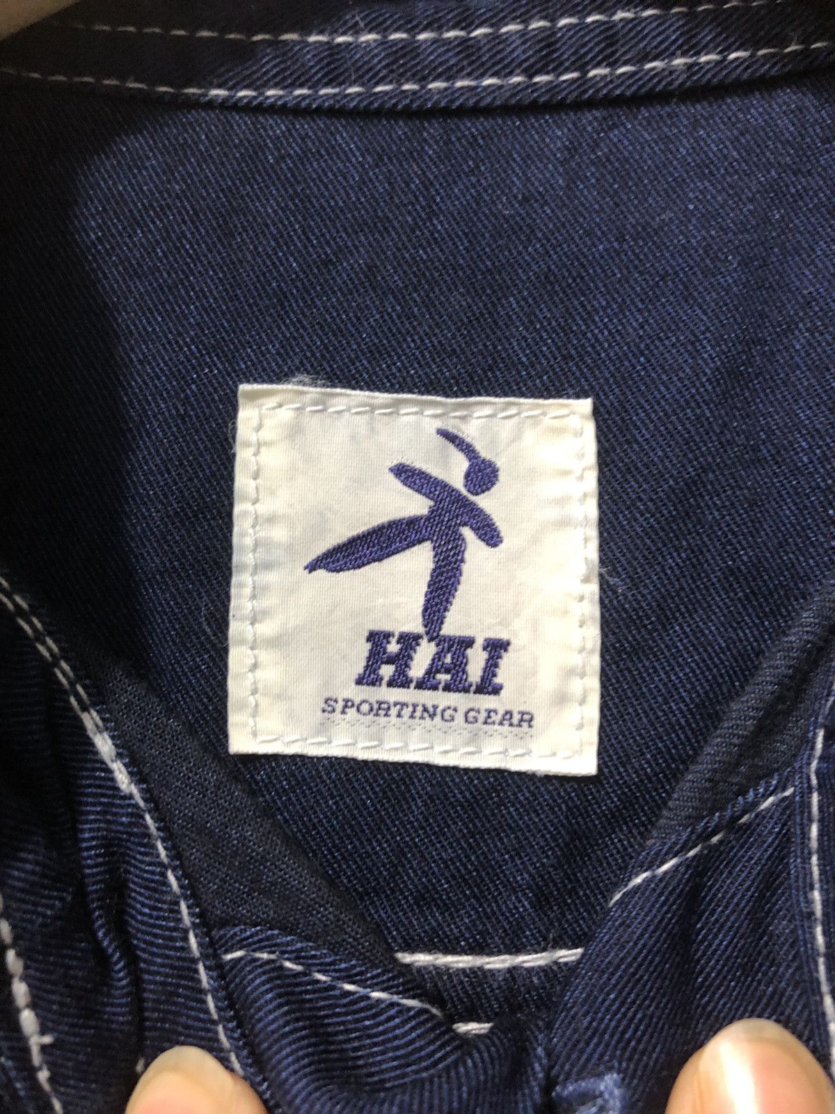 Hai Sporting Gear Hai Sporting Gear Oversized Denim Shirt Size US L / EU 52-54 / 3 - 5 Thumbnail