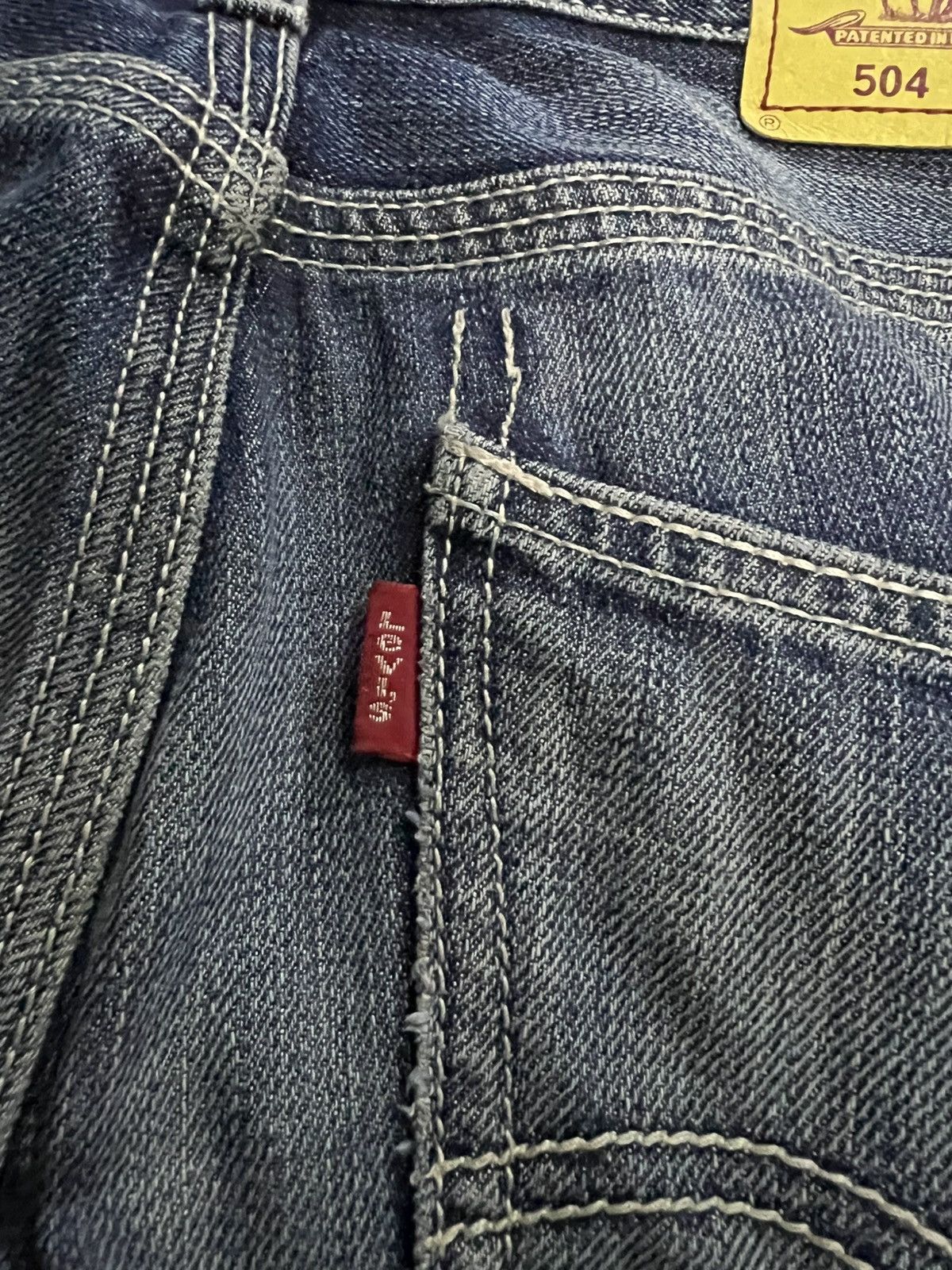 Levi's × Levi's Vintage Clothing 💥Vintage Levis 504 Distressed Mud Wash Jean Size US 32 / EU 48 - 17 Thumbnail