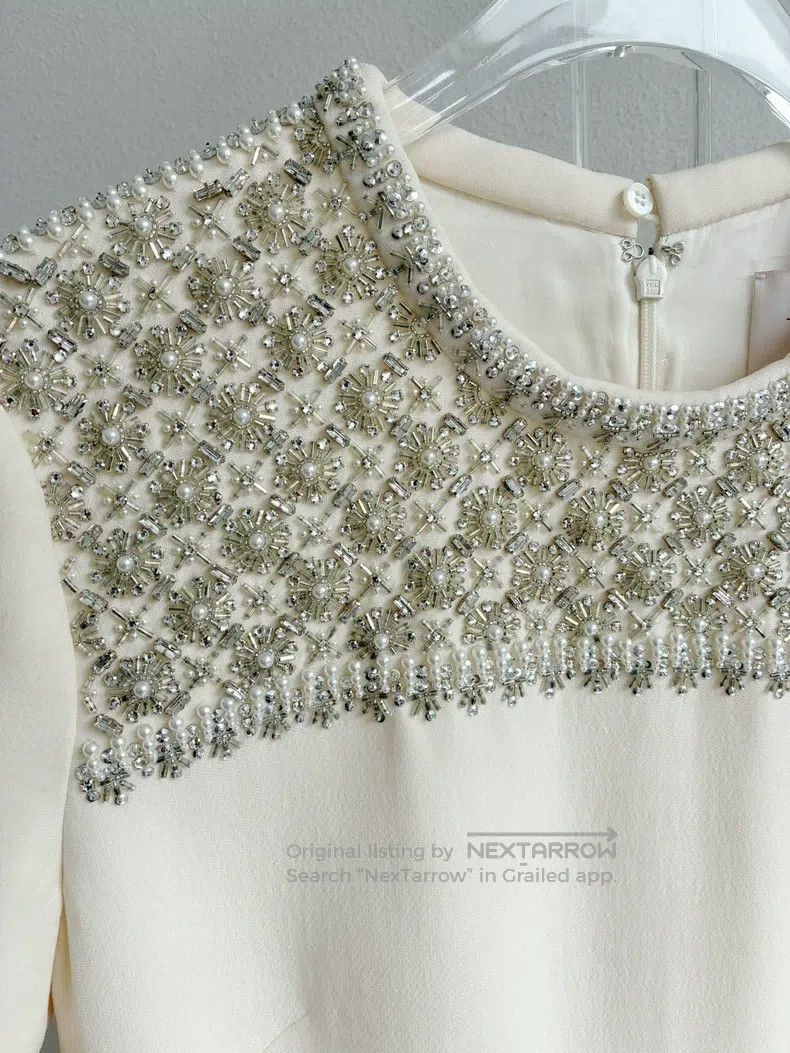 Valentino Valentino Heavy studded beaded dress Size M / US 6-8 / IT 42-44 - 5 Thumbnail