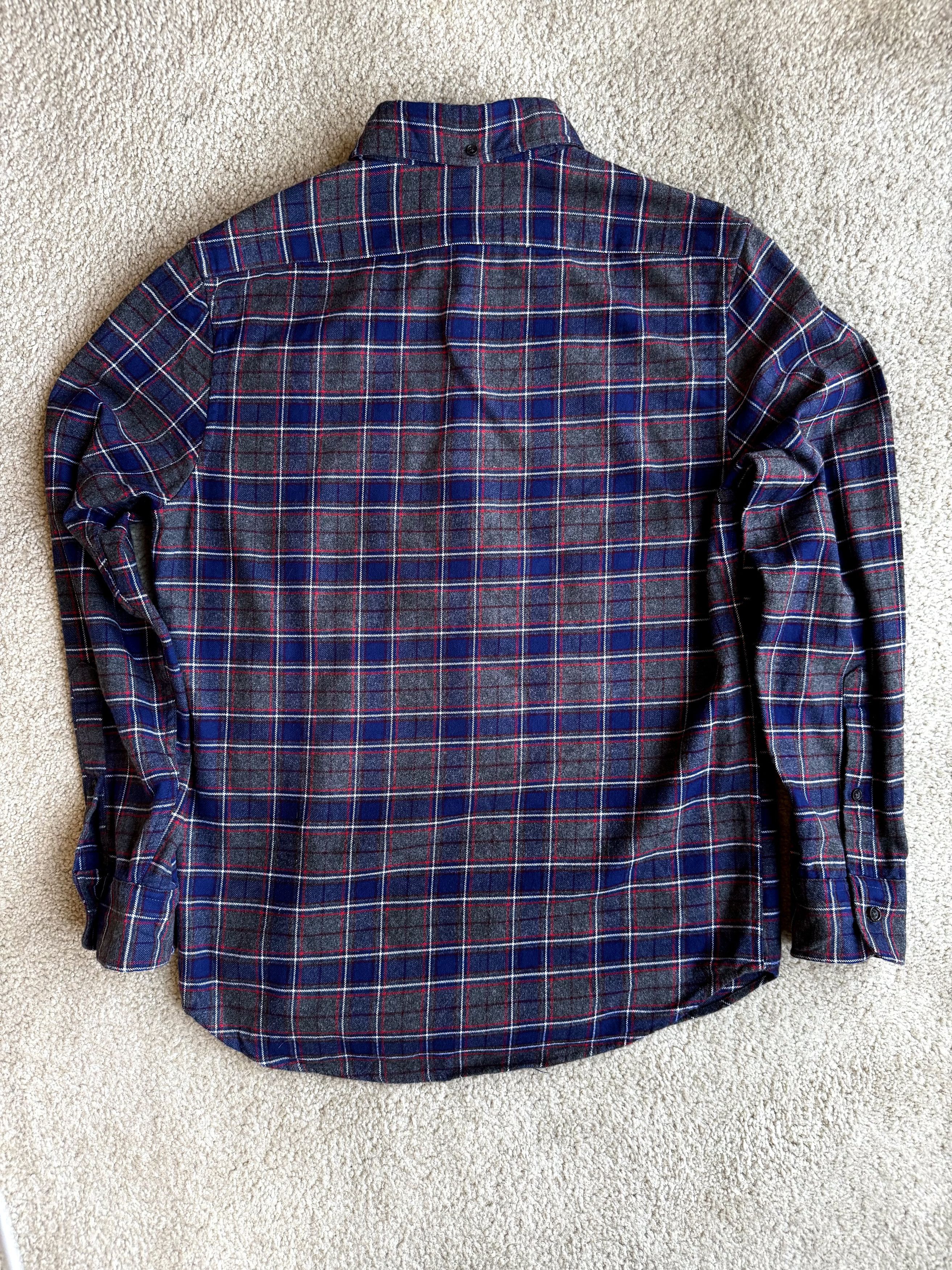 Taylor Stitch The Jack in Brushed Grey Plaid Size US S / EU 44-46 / 1 - 2 Thumbnail