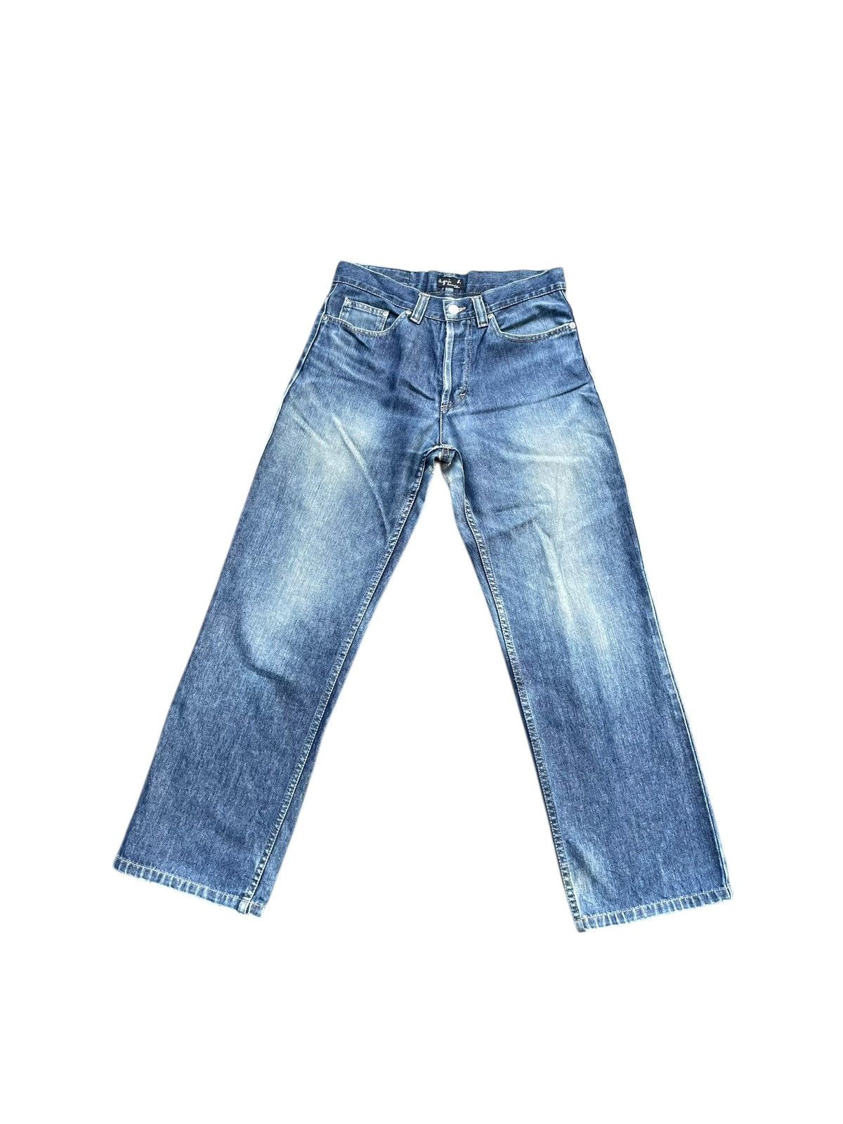 agnes b. Vintage Agnes B Distresed Denim Size US 31 - 1 Thumbnail