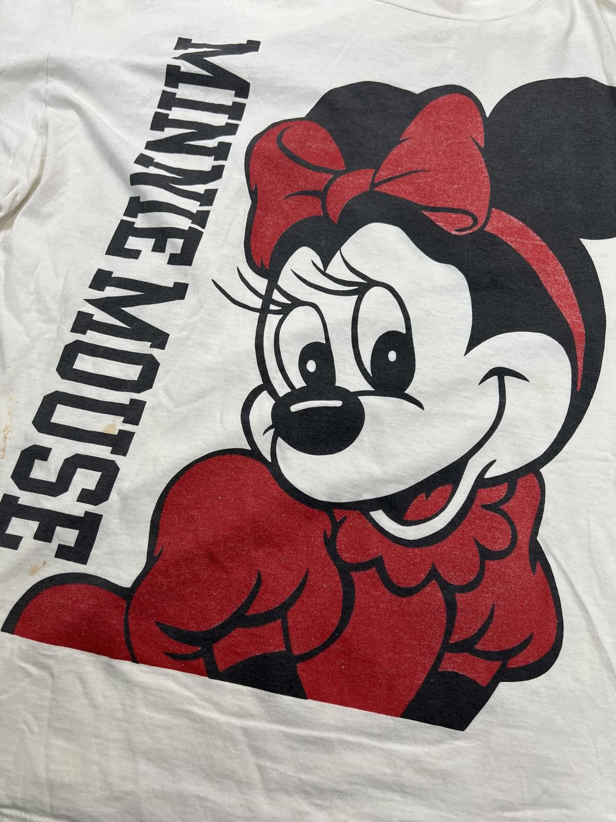 Disney Vintage Minnie Mouse Graphic T-Shirt Size ONE SIZE - 2 Thumbnail