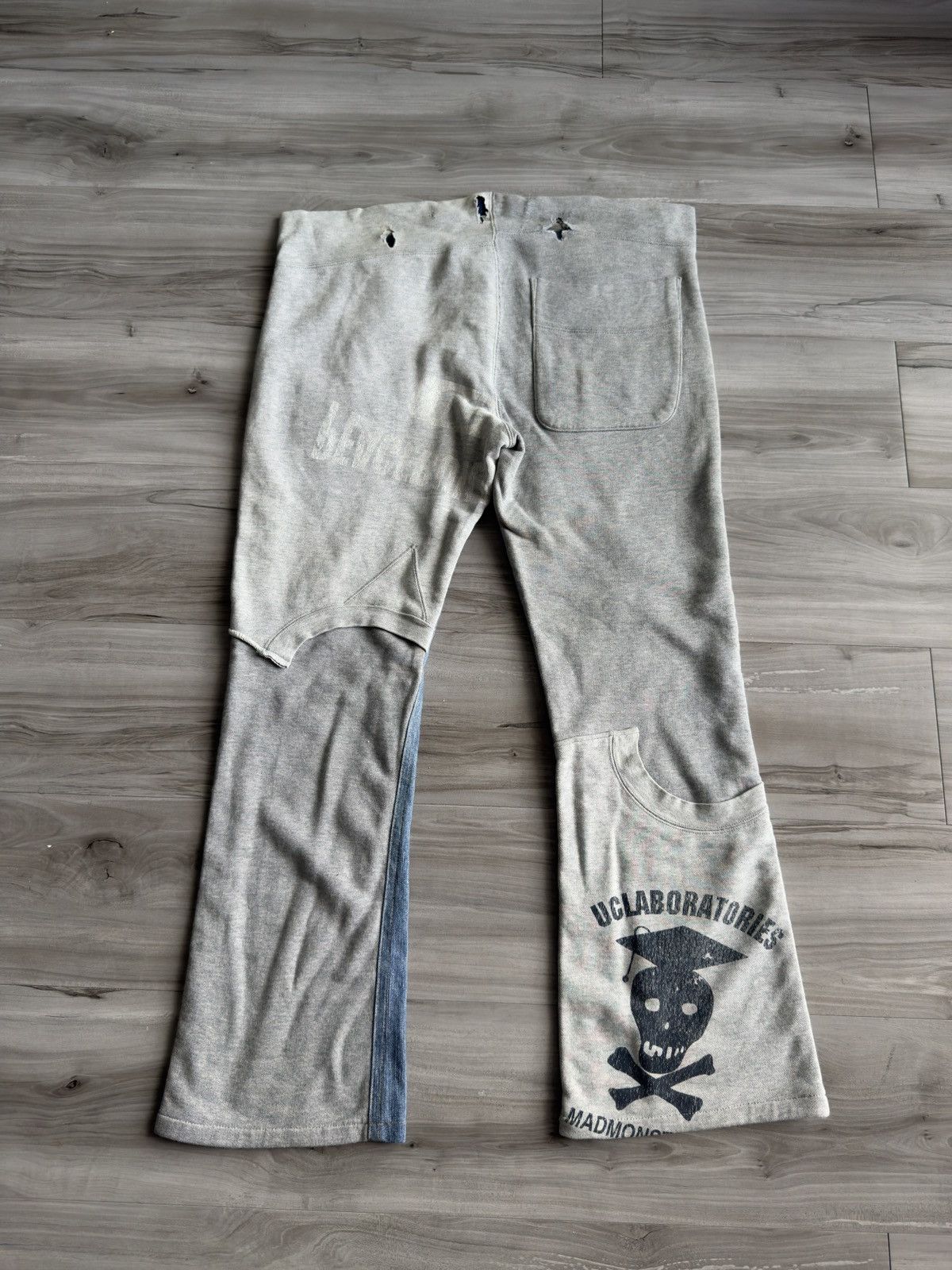 Undercover UNDERCOVER AW03 Hybrid Denim/Sweat Pants | Grailed