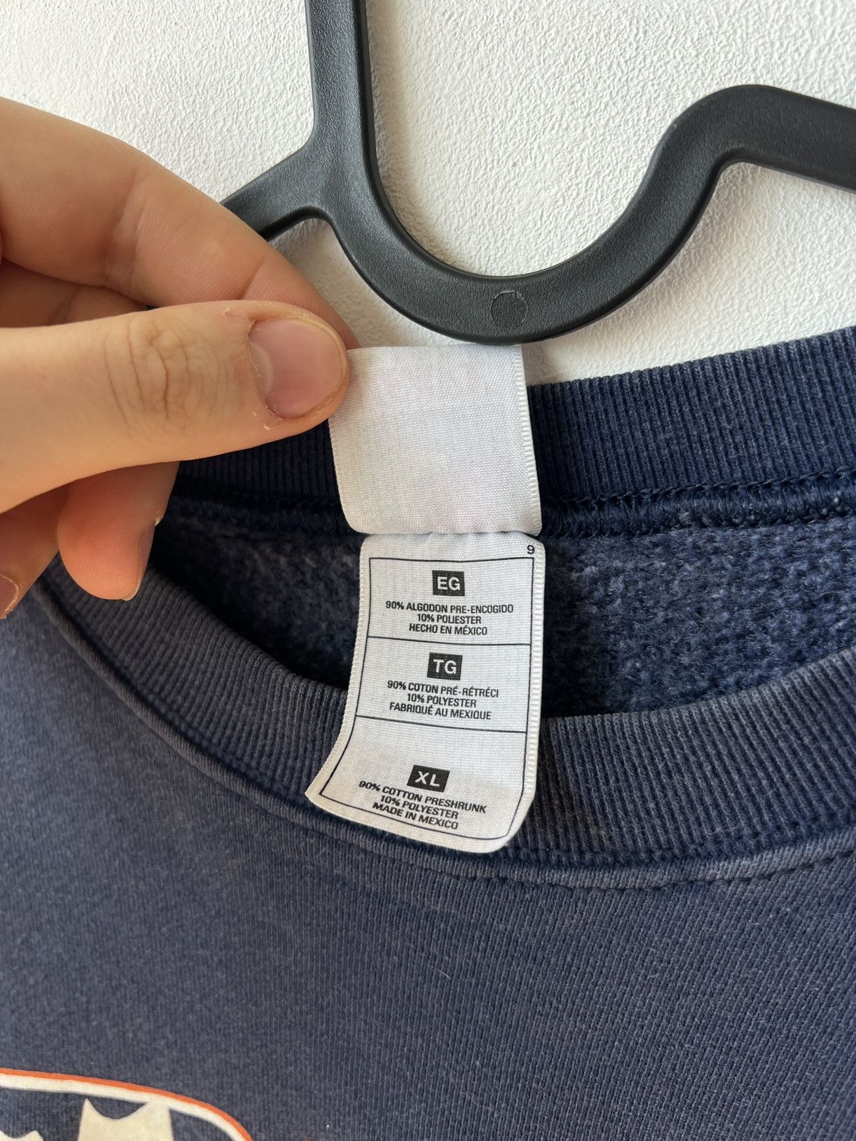 Fruit Of The Loom Vintage Maple Skateboards Cotton Navy Sweatshirt Size XL Size US XL / EU 56 / 4 - 7 Thumbnail