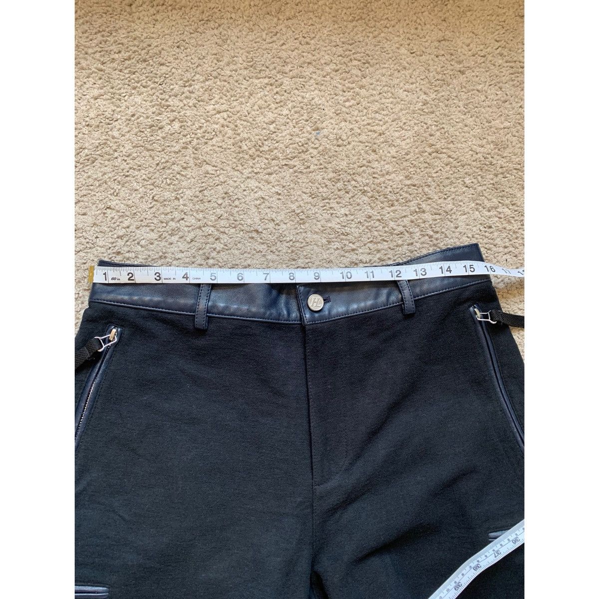 Helmut Lang HELMUT LANG LEATHER FLIGHT PANTS Size US 32 / EU 48 - 25 Thumbnail