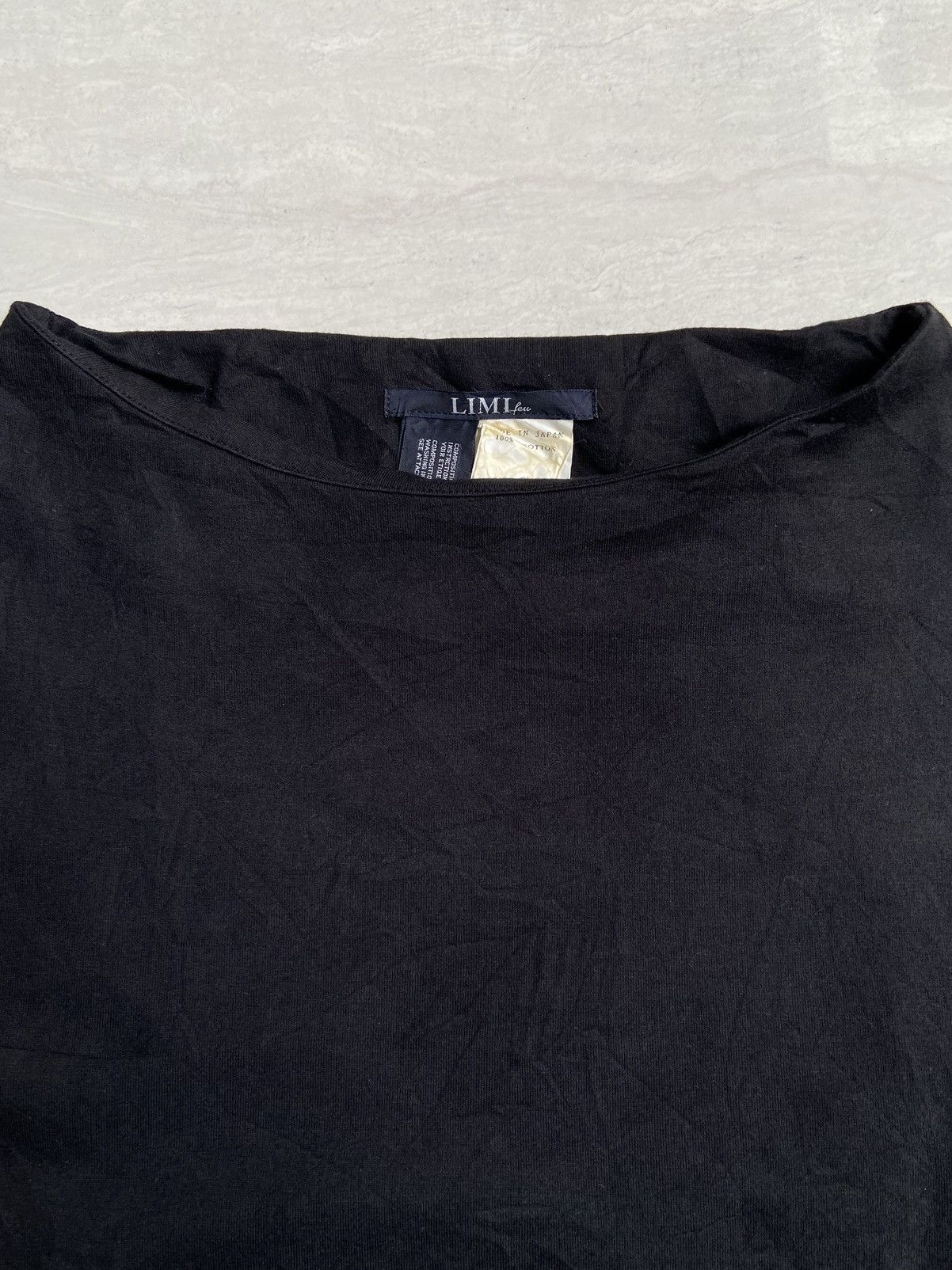 Limi Feu LIMI FEU Black Long Sleeve T-shirt Size US XS / EU 42 / 0 - 9 Thumbnail