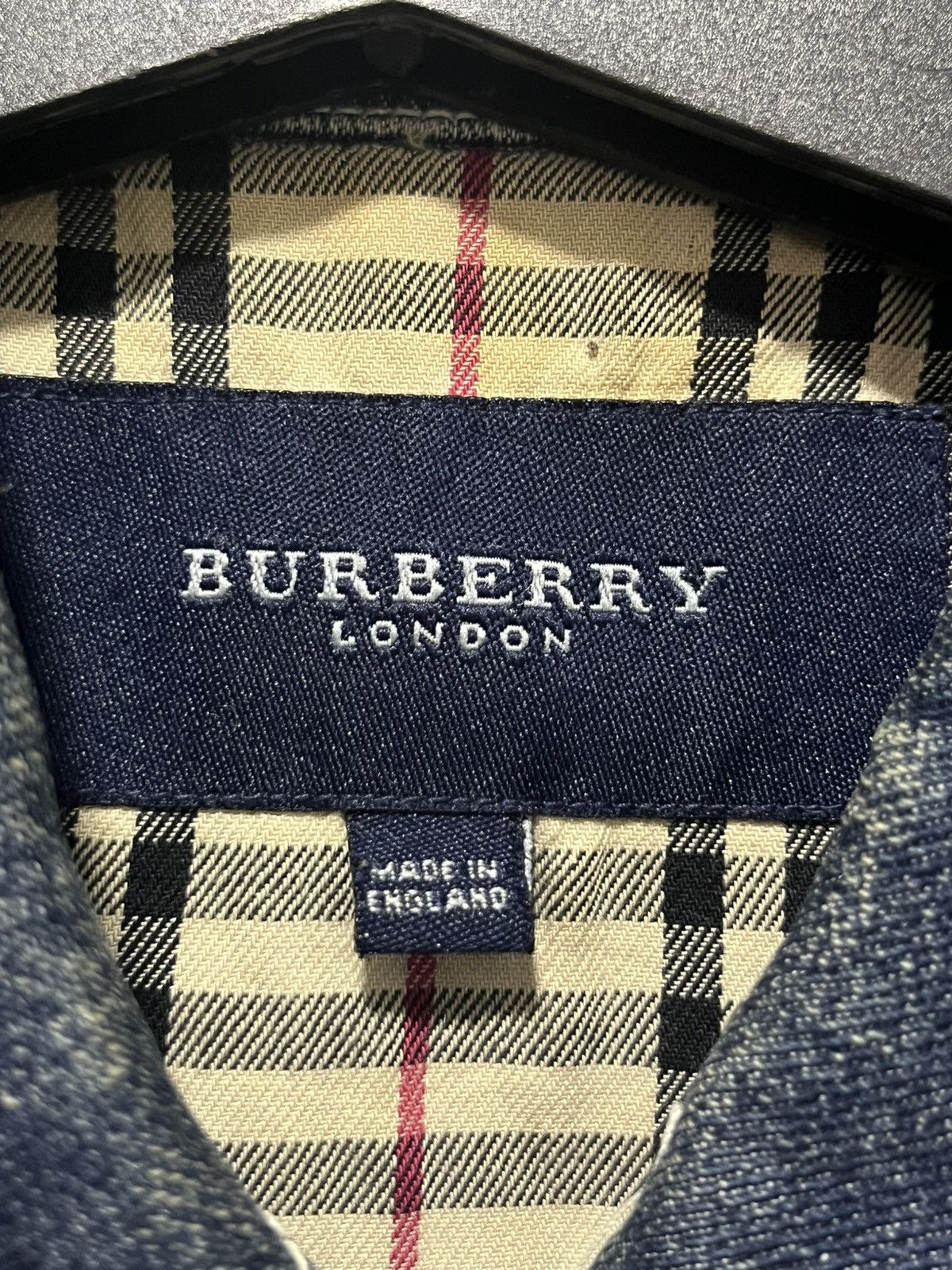 Burberry Burberry London Ladies Trucker Denim Jacket Size M / US 6-8 / IT 42-44 - 8 Thumbnail