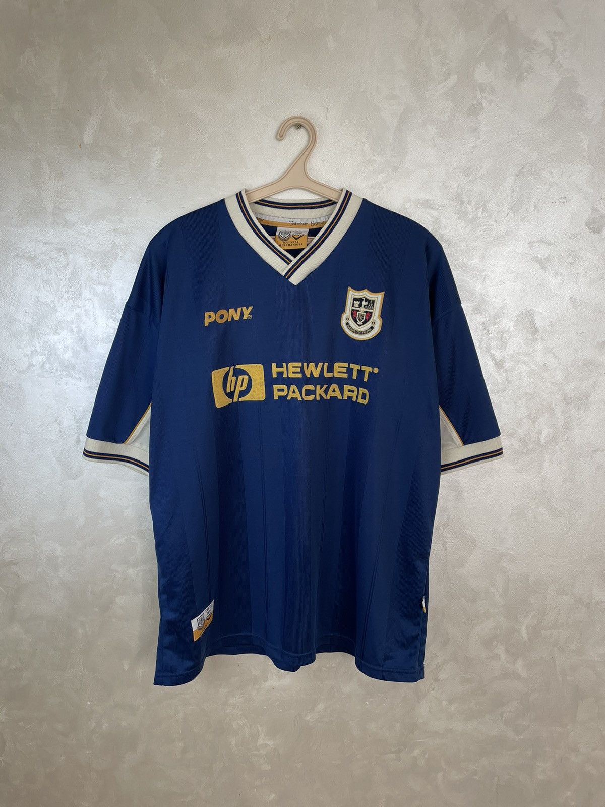 PONY Pony Tottenham Hotspur 1997-1998 Blue Away Soccer Jersey XL Size US XL / EU 56 / 4 - 2 Thumbnail