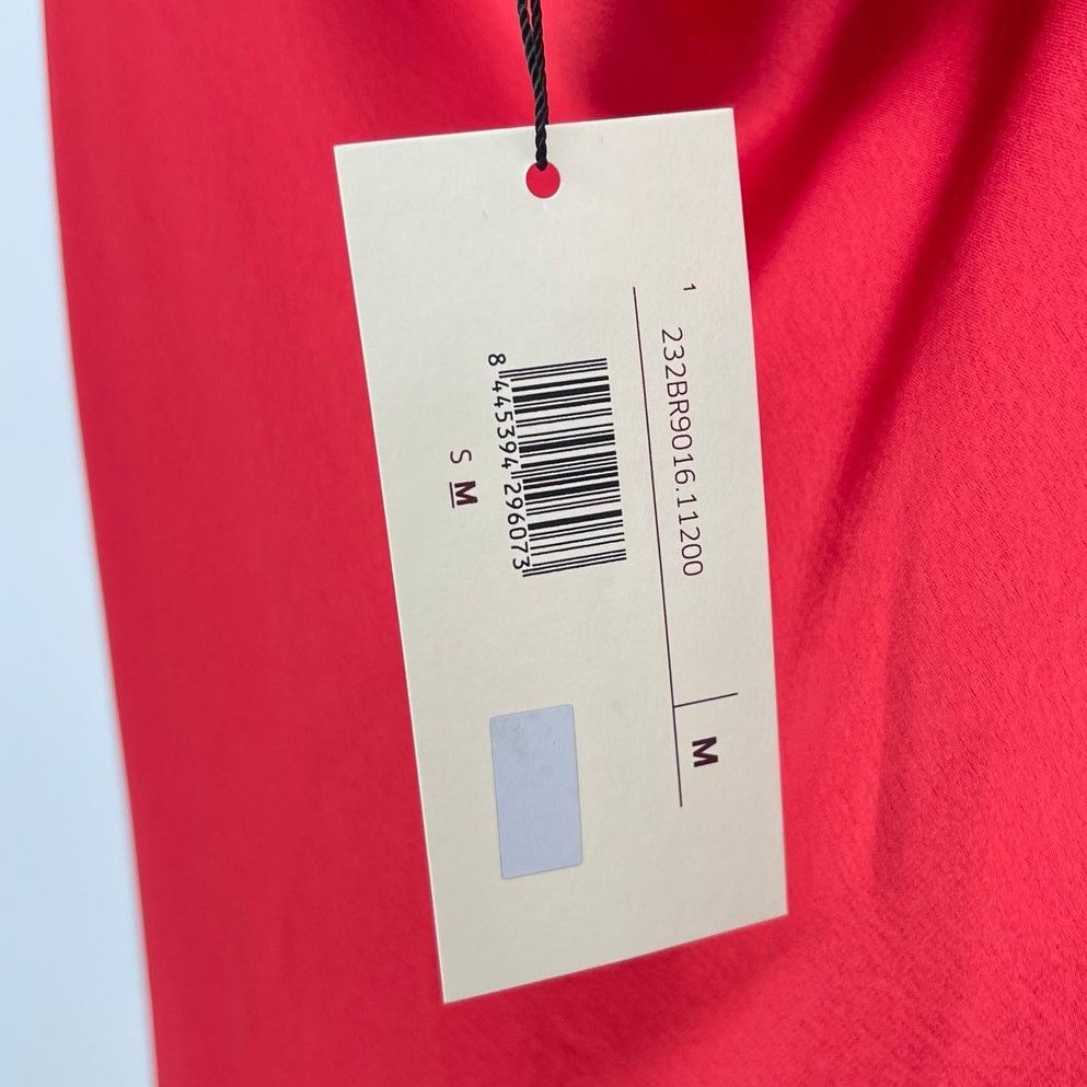 BIMBA Y LOLA Bimba y Lola x Palomo Spain | NWT Red Satin Maxi Dress M Size M / US 6-8 / IT 42-44 - 7 Thumbnail