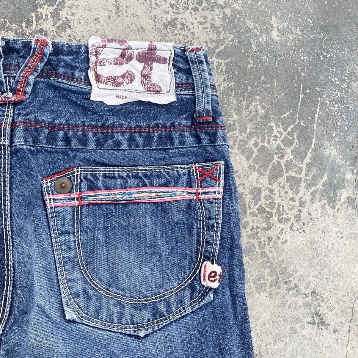 Japanese Brand × Vintage ET BOITE Made In Nippon Flared Jeans KAPITAL STYLE Size 24" / US 00 / IT 34 - 10 Thumbnail
