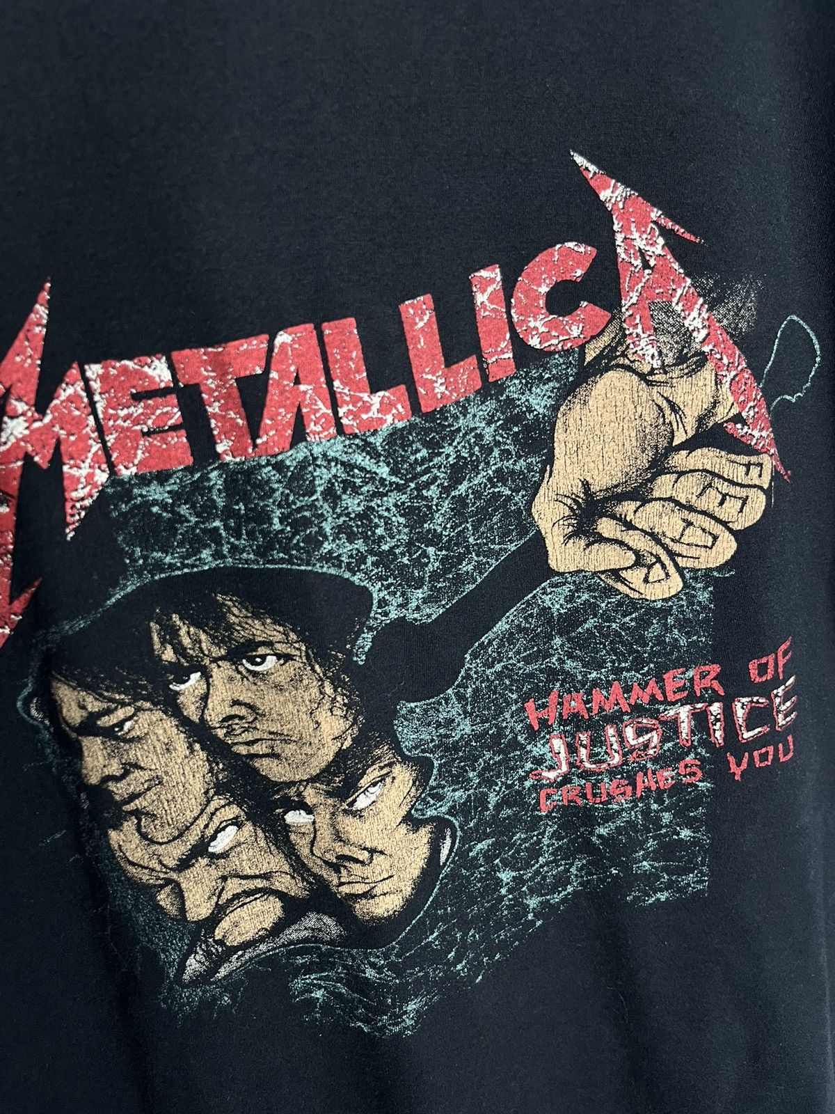 Band Tees × Vintage METALLICA 1988 rare Size US XL / EU 56 / 4 - 11 Thumbnail