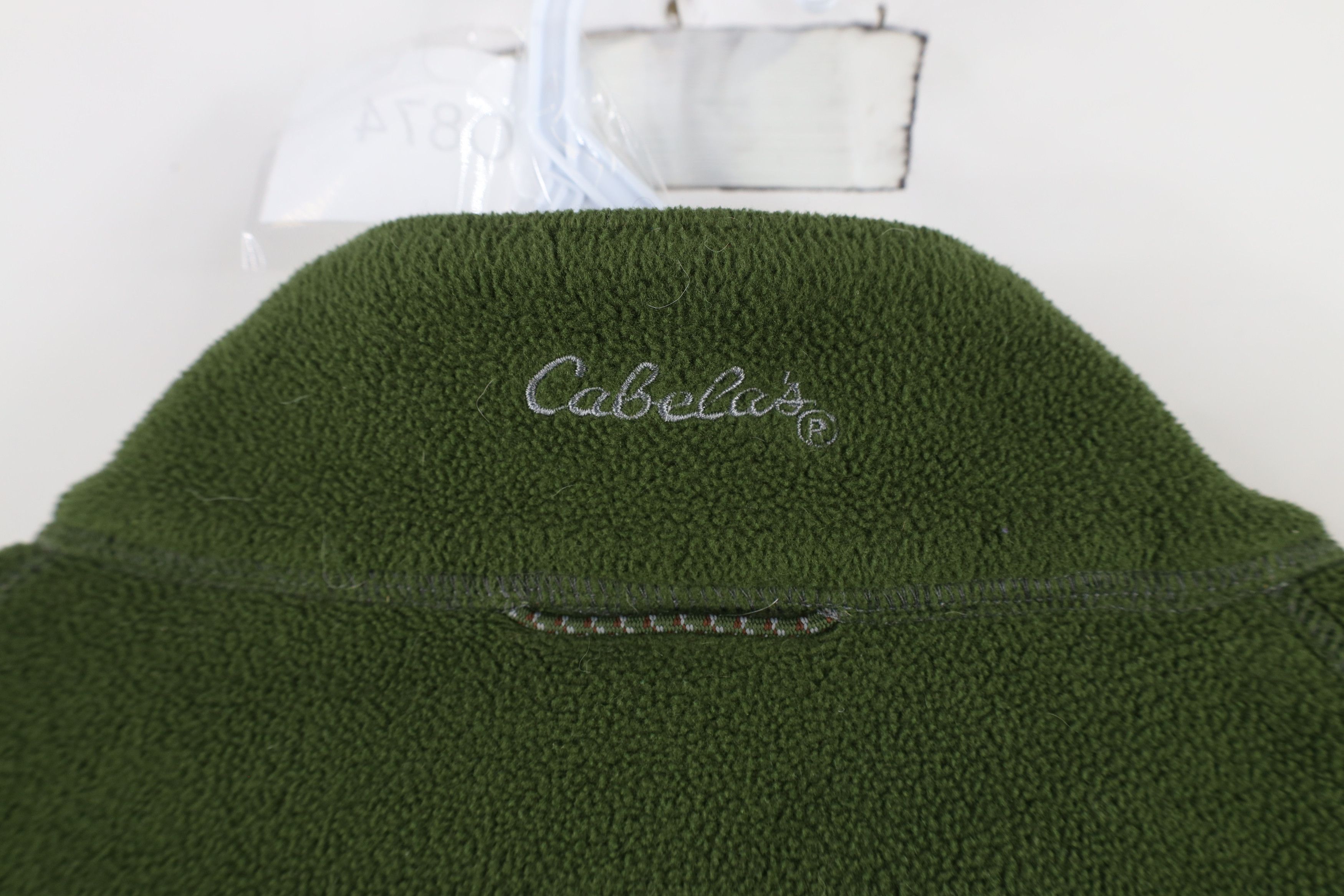 Cabelas × Vintage Vintage Cabelas Polartec Fleece Full Zip Jacket Green Size US XXL / EU 58 / 5 - 11 Thumbnail