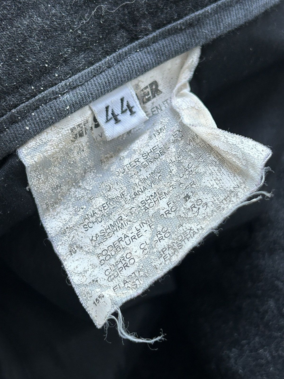 Vintage Stunning Jil Sander Cashmere Vintage Trousers Pants Wool 90s Size 30" / US 8 / IT 44 - 12 Thumbnail