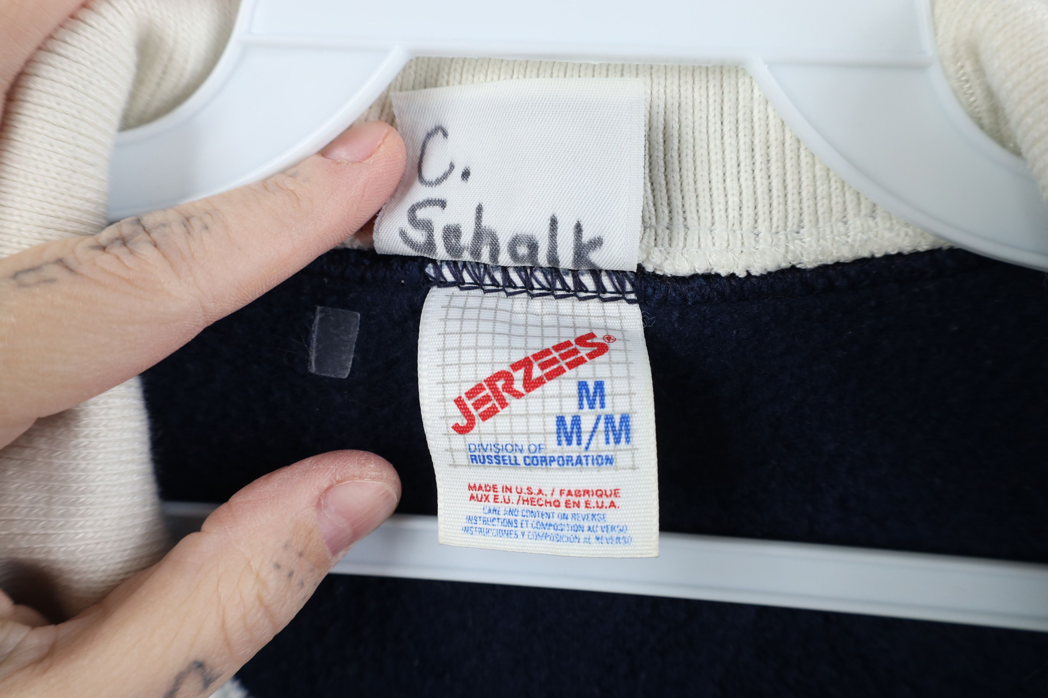 Vintage Vintage 90s Streetwear Christmas Collared Sweatshirt USA Size M / US 6-8 / IT 42-44 - 8 Thumbnail