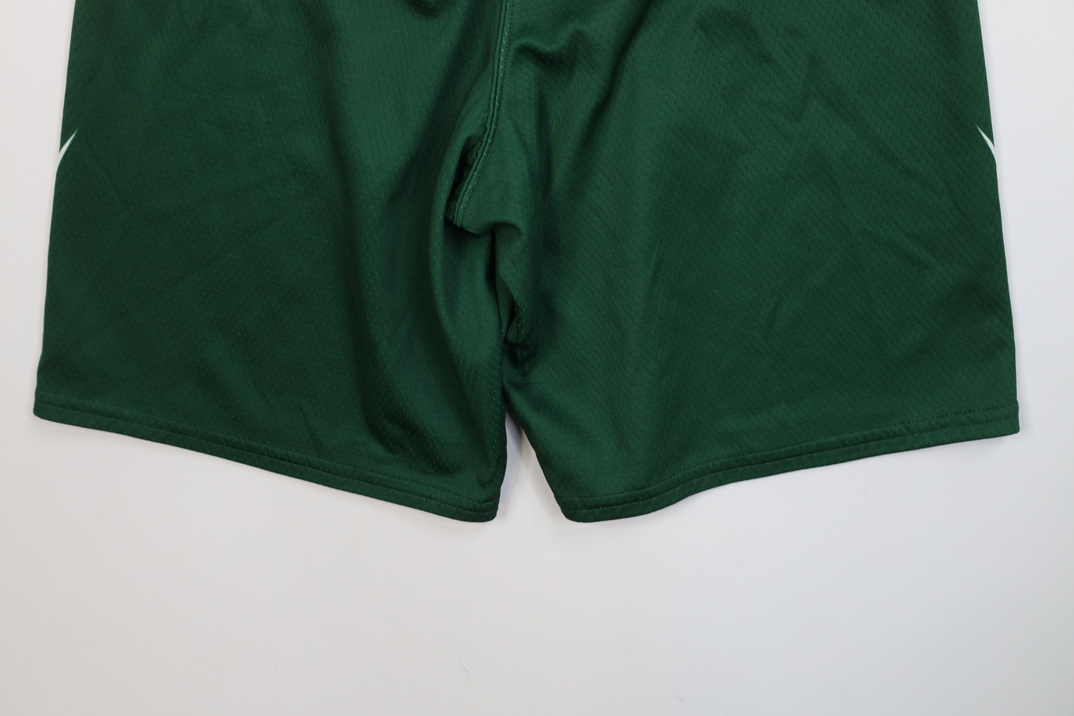 Russell Athletic Vintage 90s Y2K Russell Athletic Basketball Shorts Green Size US 30 / EU 46 - 10 Thumbnail
