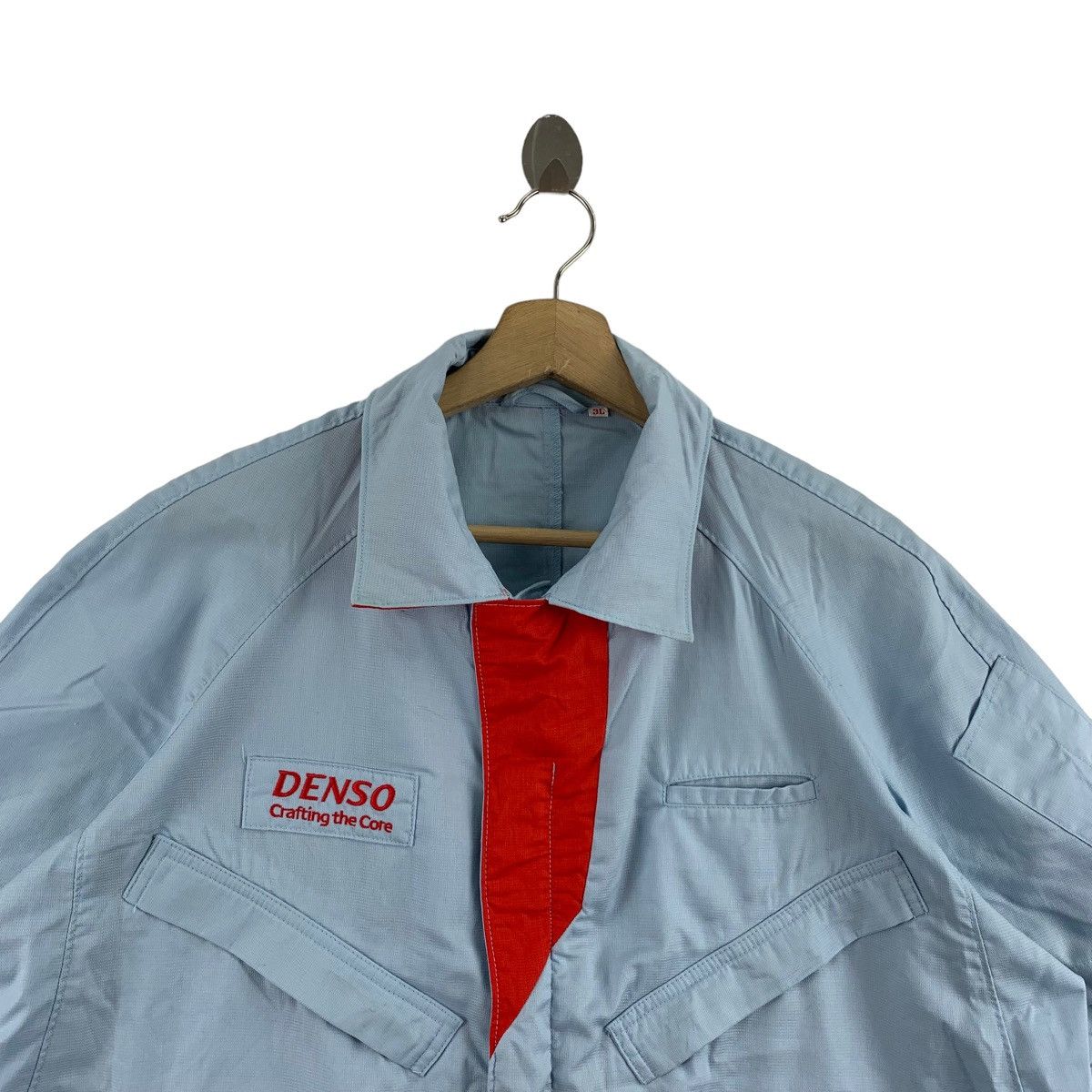 Japanese Brand DENSO Crafting The Core Japanese Brand Big Size Work Wear Size US XXL / EU 58 / 5 - 2 Thumbnail