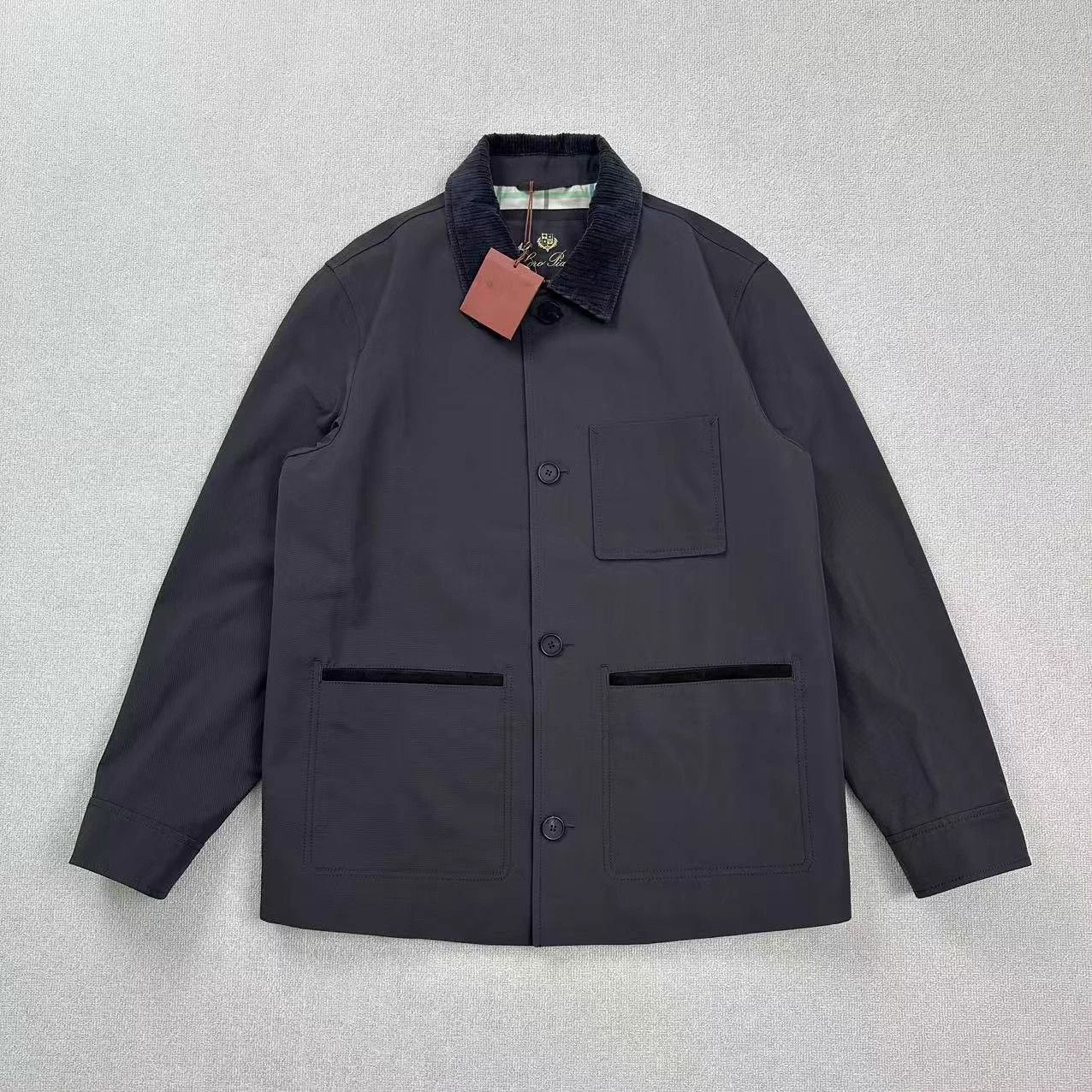 Loro Piana Loro Piana corduroy collar jacket M new Size US M / EU 48-50 / 2 - 1 Thumbnail