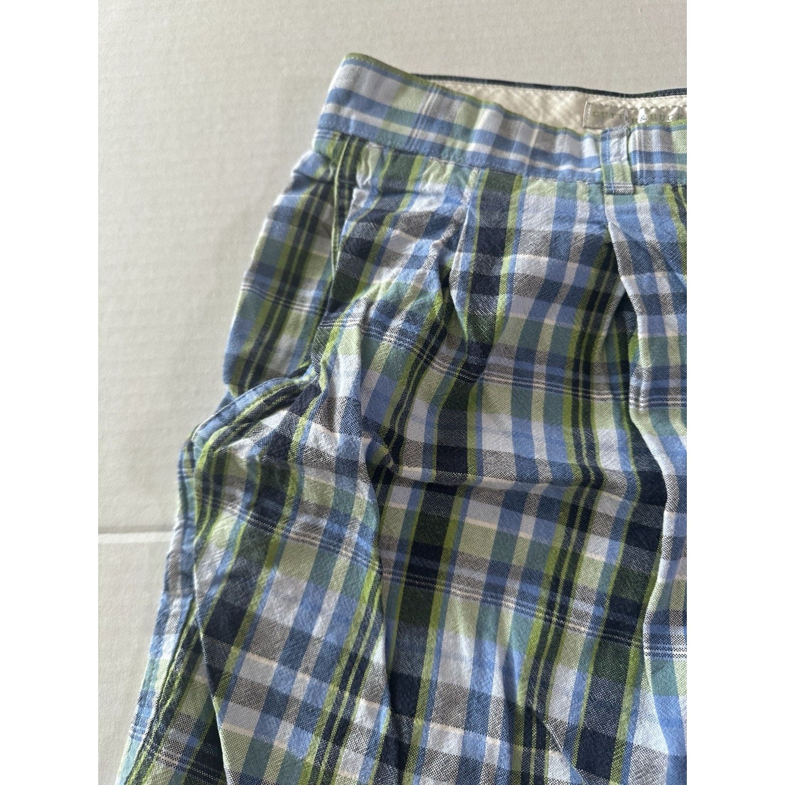 Cutter & Buck Cutter & Buck Chino Shorts Sz40 Blue Plaid Gorpcore Outdoor Size US 40 / EU 56 - 12 Thumbnail
