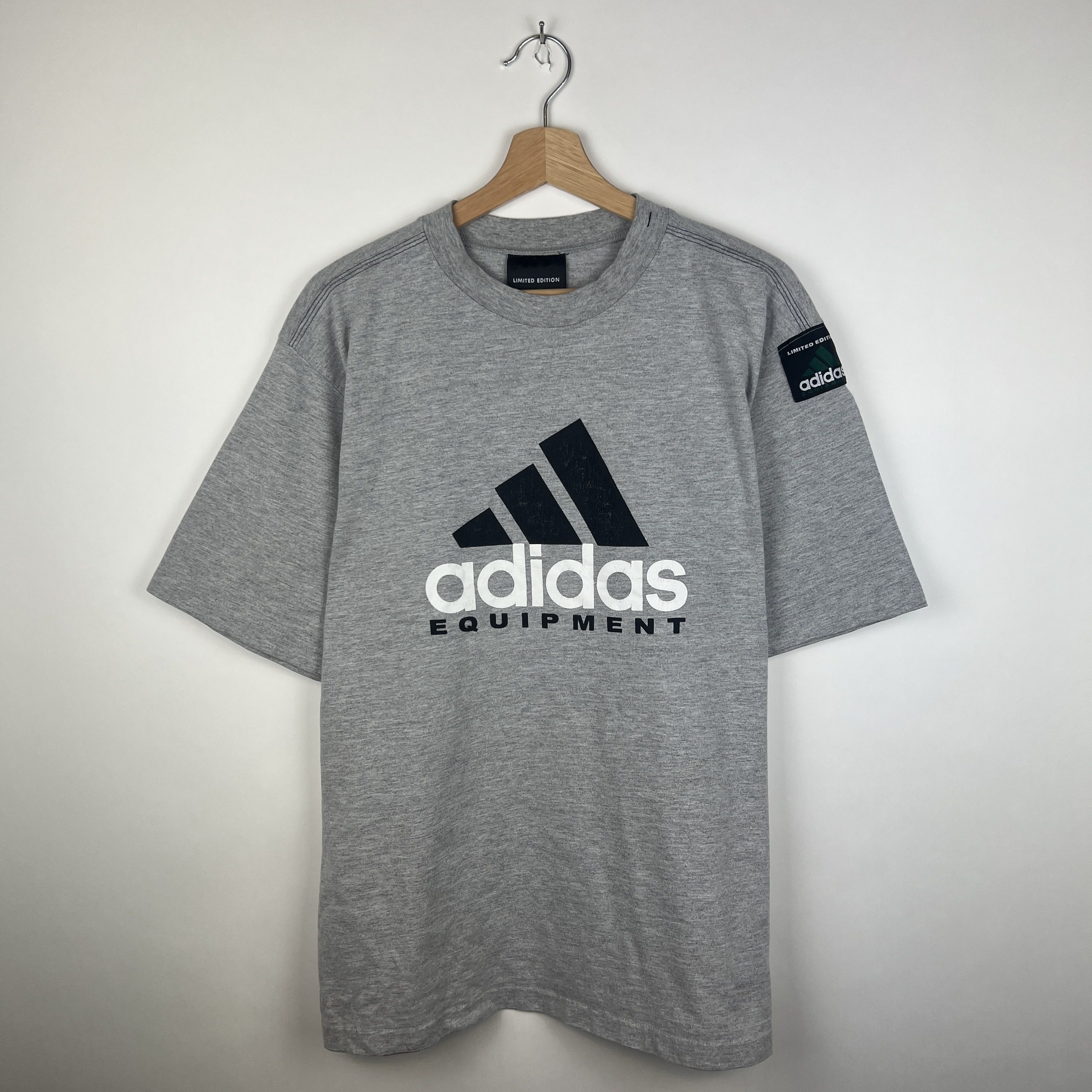 Adidas × Vintage Vintage 90's Adidas Equipment T-Shirt Size US M / EU 48-50 / 2 - 1 Thumbnail