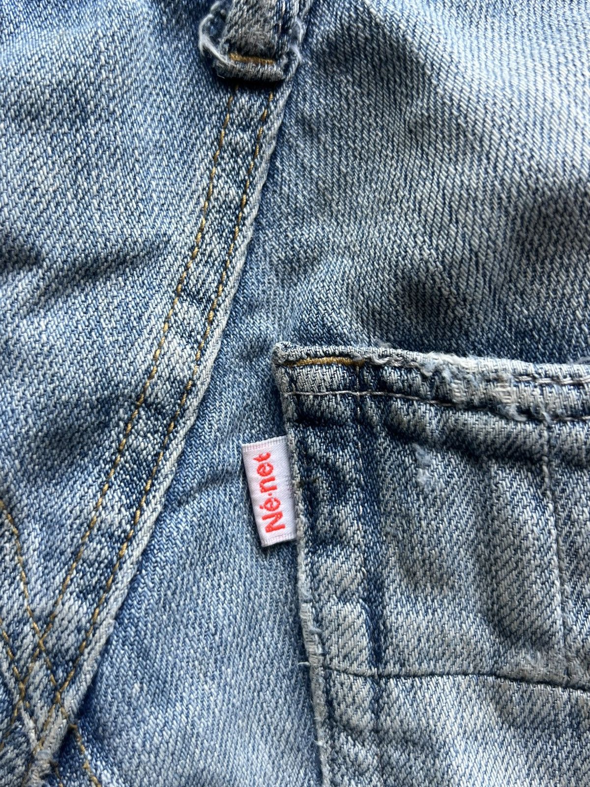 Ne-Net Ne-net Denim Patch Pant Size US 33 - 12 Thumbnail