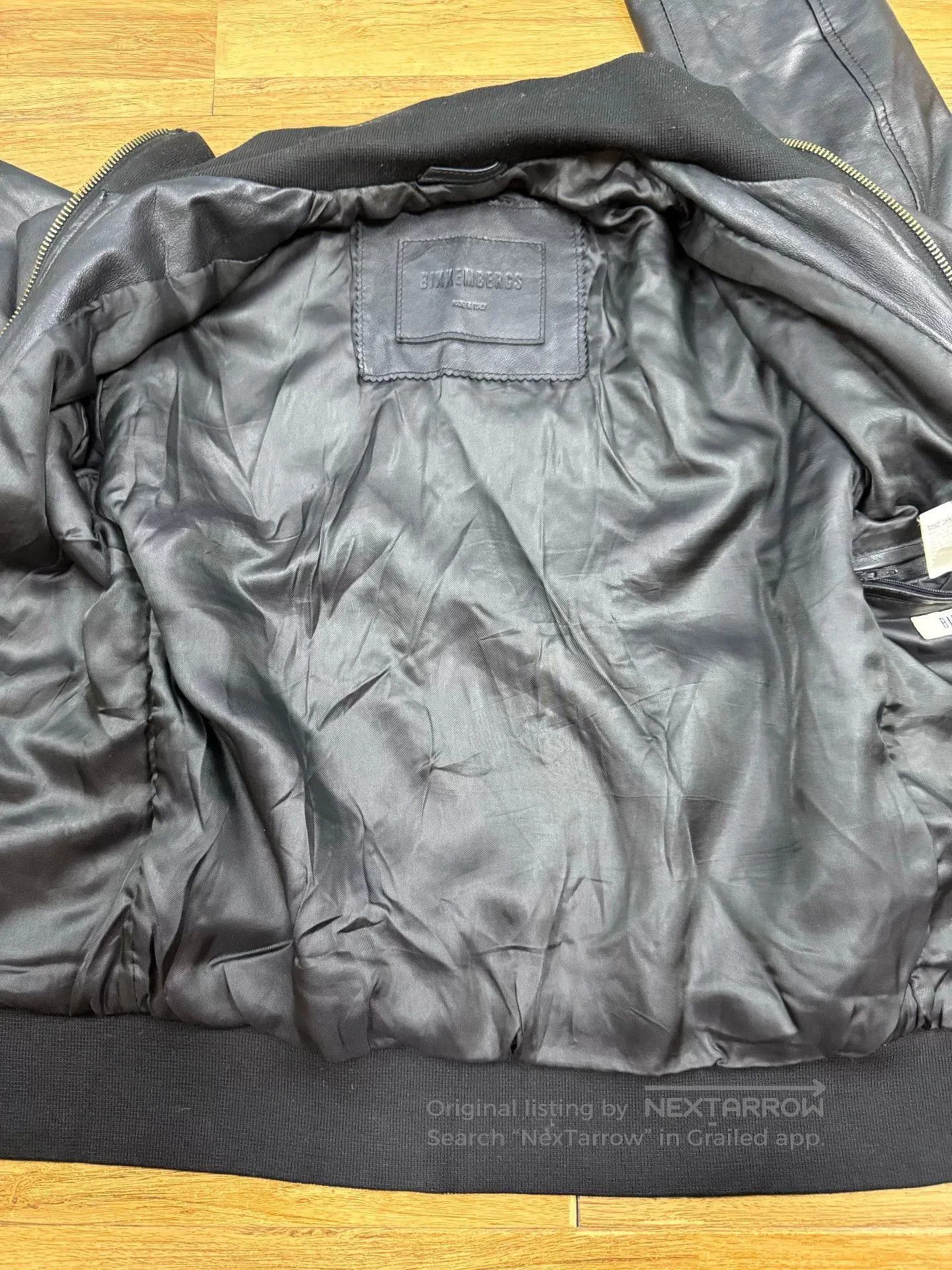 Dirk Bikkembergs Black Bikkembergs Men's Leather Jacket. Size US M / EU 48-50 / 2 - 3 Thumbnail