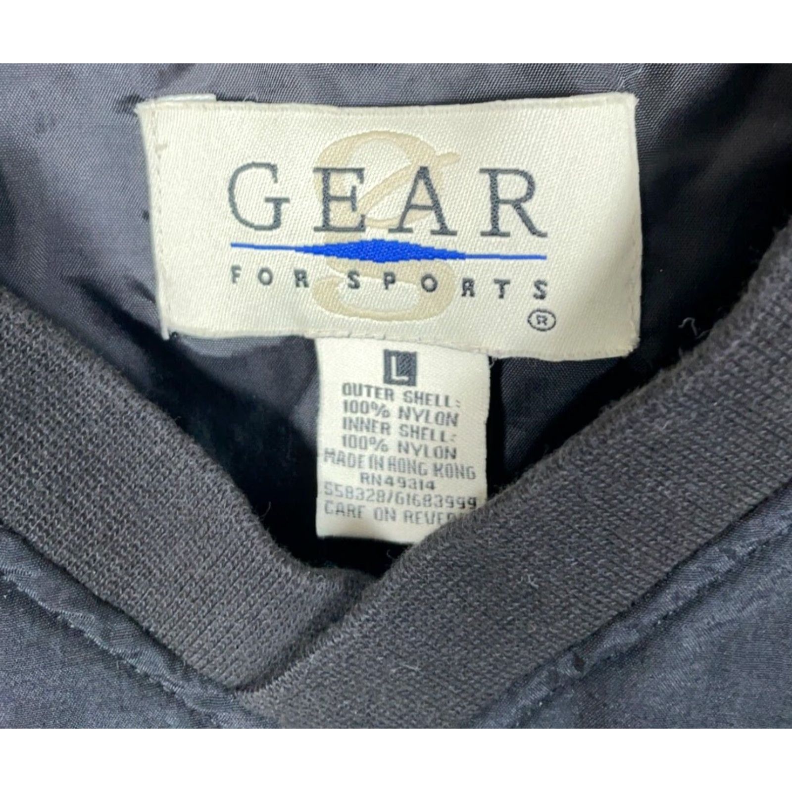 Vintage VINTAGE GEAR FOR SPORTS Windbreaker Vest Men Adult Large Brown 90s Country Club Preppy Nylon Size US L / EU 52-54 / 3 - 4 Thumbnail