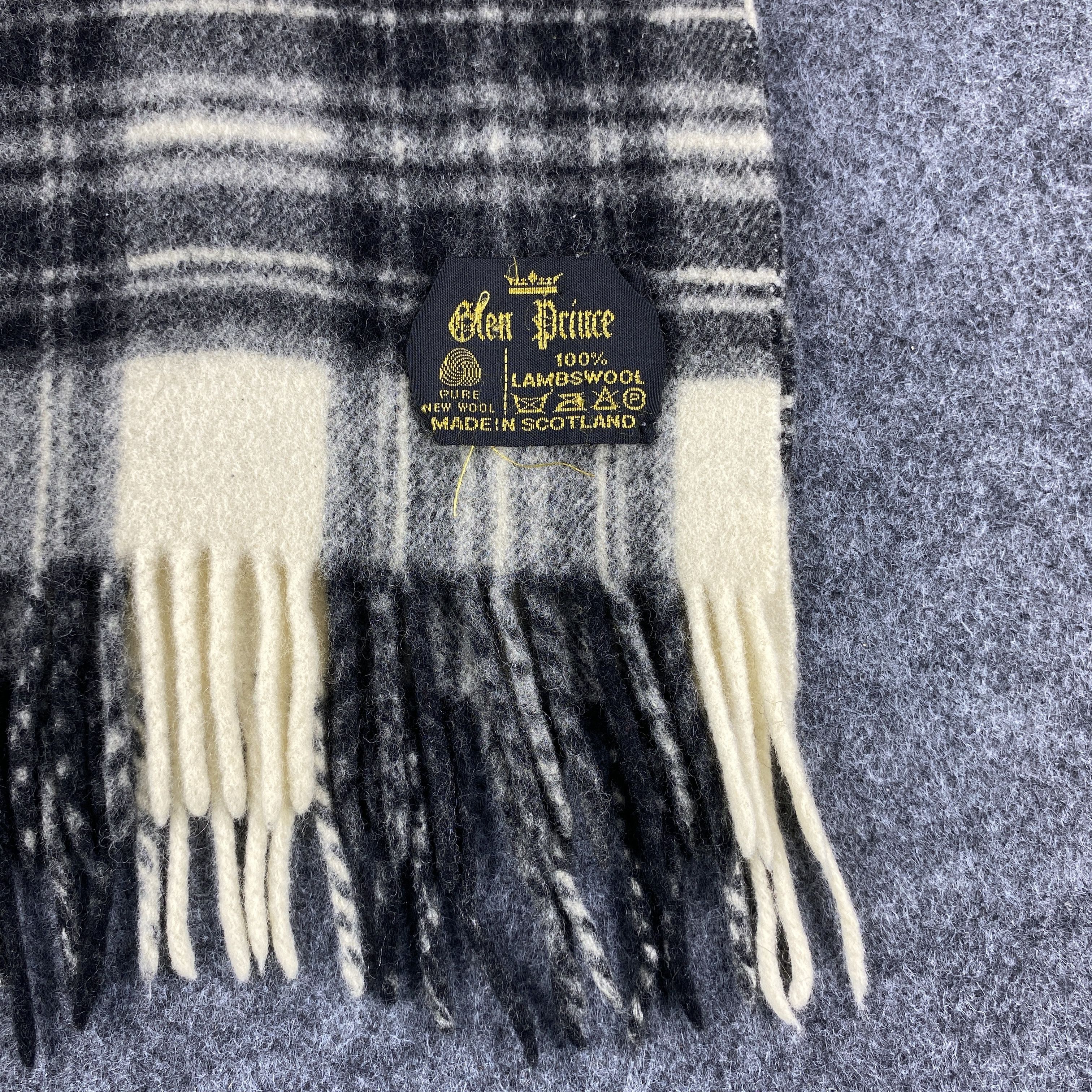 Vintage GF10541 Glen Prince Scarf Neck Wear Muffler Nova Check Size ONE SIZE - 2 Thumbnail