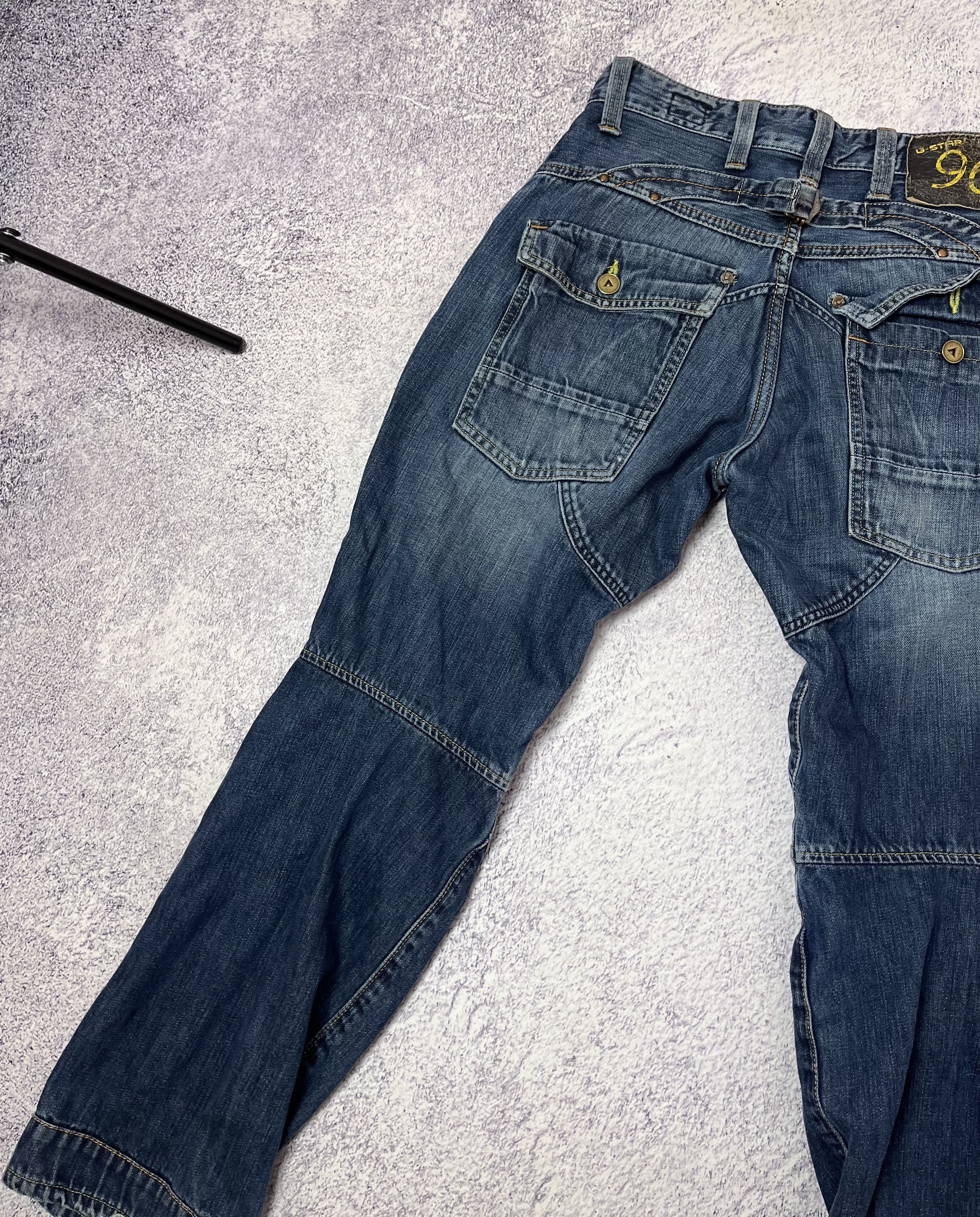 G-Star × Vintage Vintage casual pants G-star Raw cargo size 32 Y2K Size US 32 / EU 48 - 15 Thumbnail