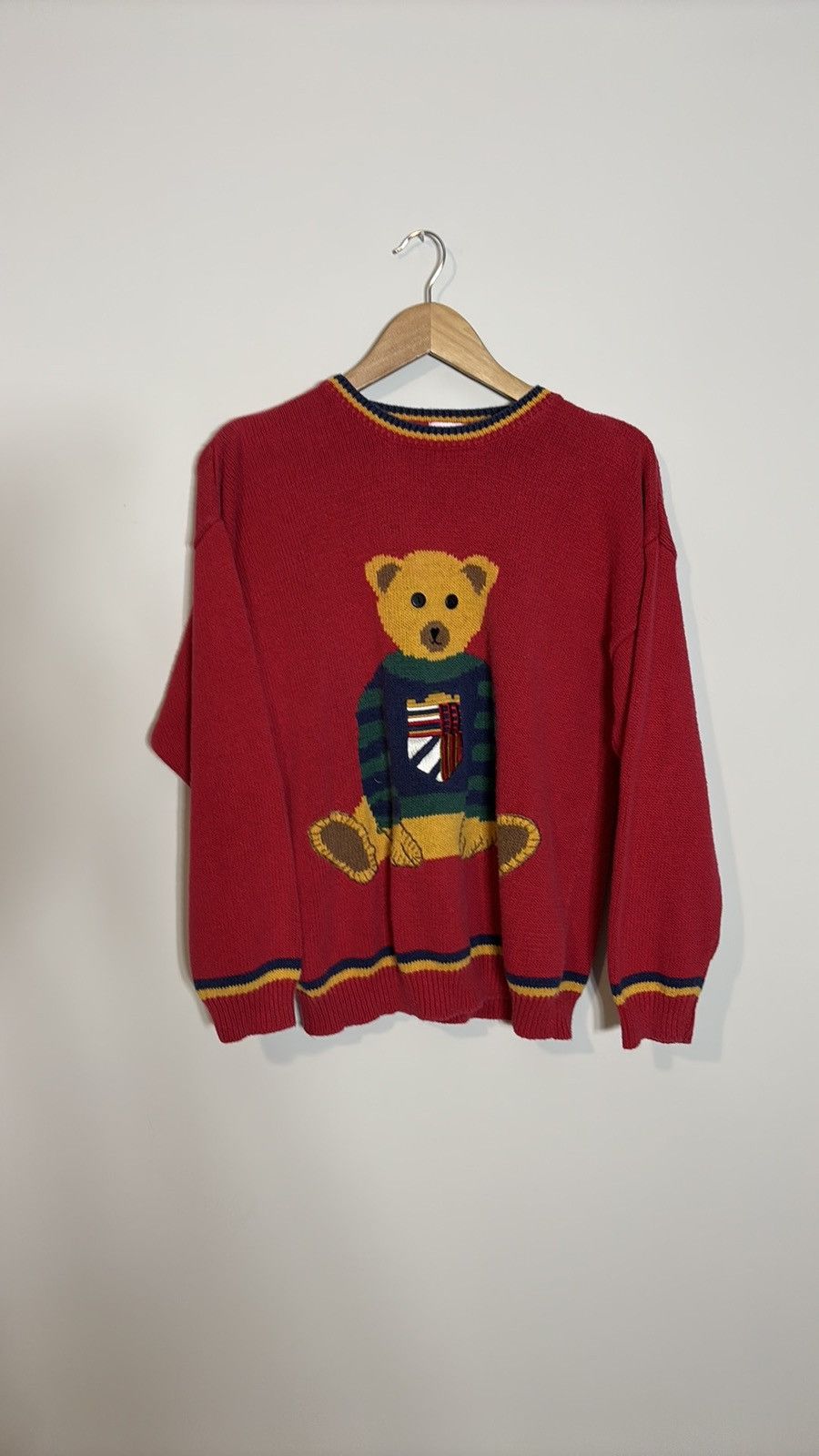 Vintage Vintage Teddy Bear Sweater Size M / US 6-8 / IT 42-44 - 1 Thumbnail