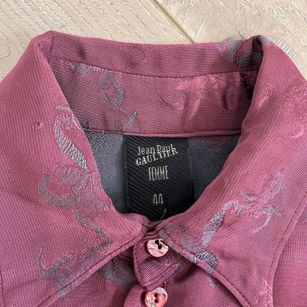 Jean Paul Gaultier Jean Paul Gaultier Femme FW94 Le Grande Voyage Vintag Shirt Size L / US 10 / IT 46 - 4 Thumbnail