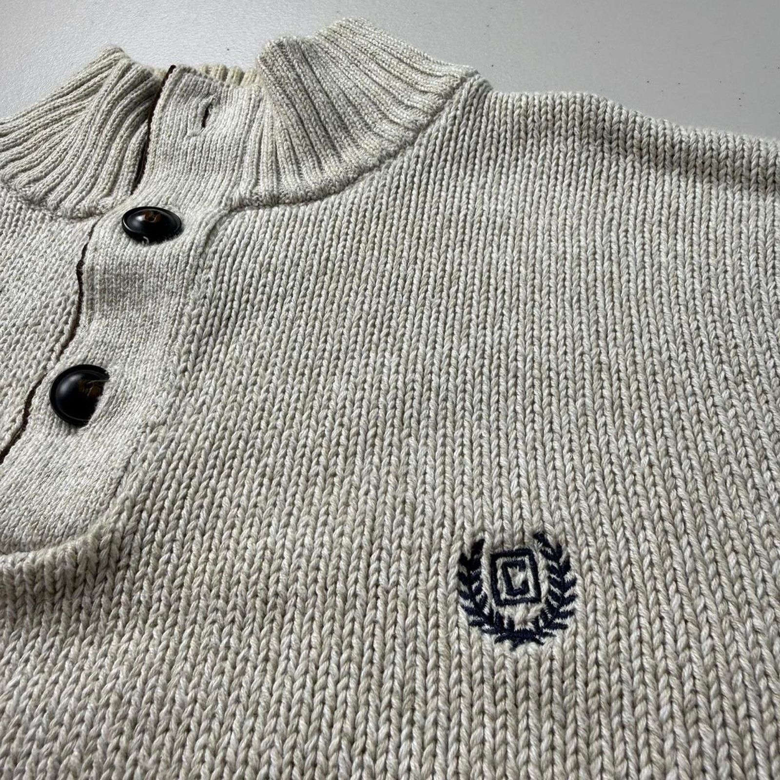 Chaps Grey chaps ralph lauren vintage sweater Size US L / EU 52-54 / 3 - 4 Thumbnail