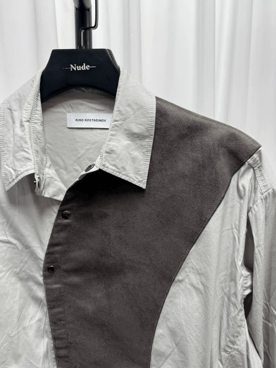 Kiko Kostadinov Kiko Kostadinov Leather Joint Light Jacket Size US M / EU 48-50 / 2 - 4 Thumbnail
