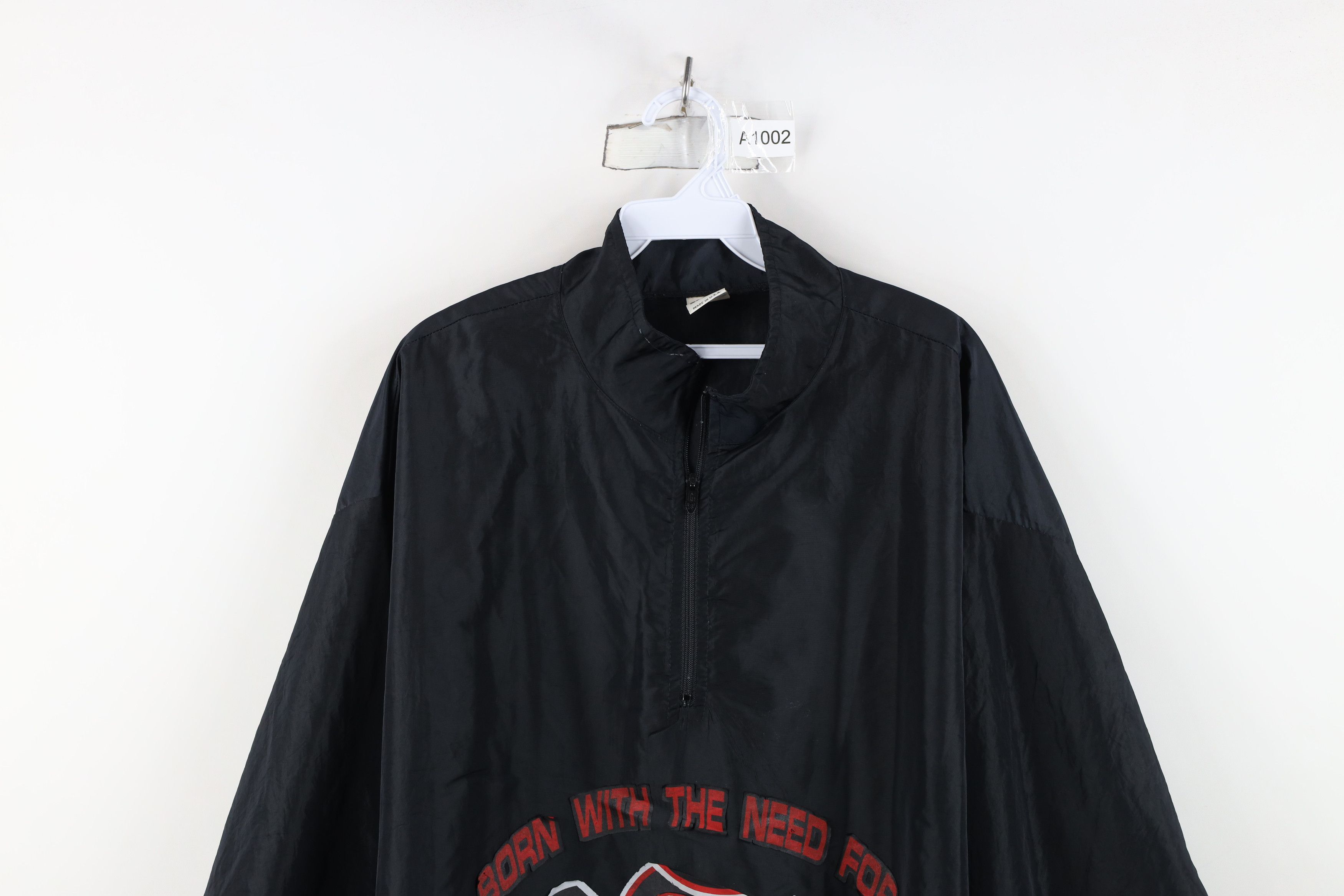 Vintage Vintage 90s NASCAR Earnhardt Spell Out Pullover Jacket USA Size US XXL / EU 58 / 5 - 2 Thumbnail