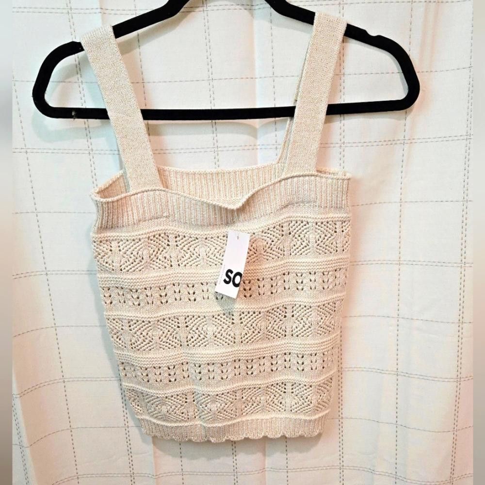 Anti Social Social Club Crochet Tank Size S / US 4 / IT 40 - 1 Thumbnail
