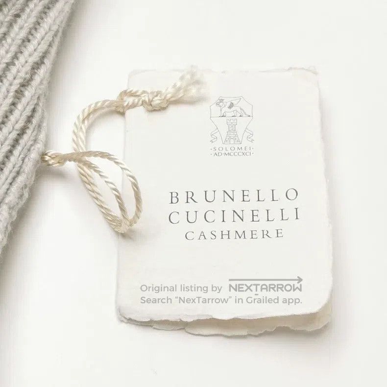 Brunello Cucinelli Brunello Cucinelli Cashmere and silk blend solid-colored h Size M / US 6-8 / IT 42-44 - 3 Thumbnail