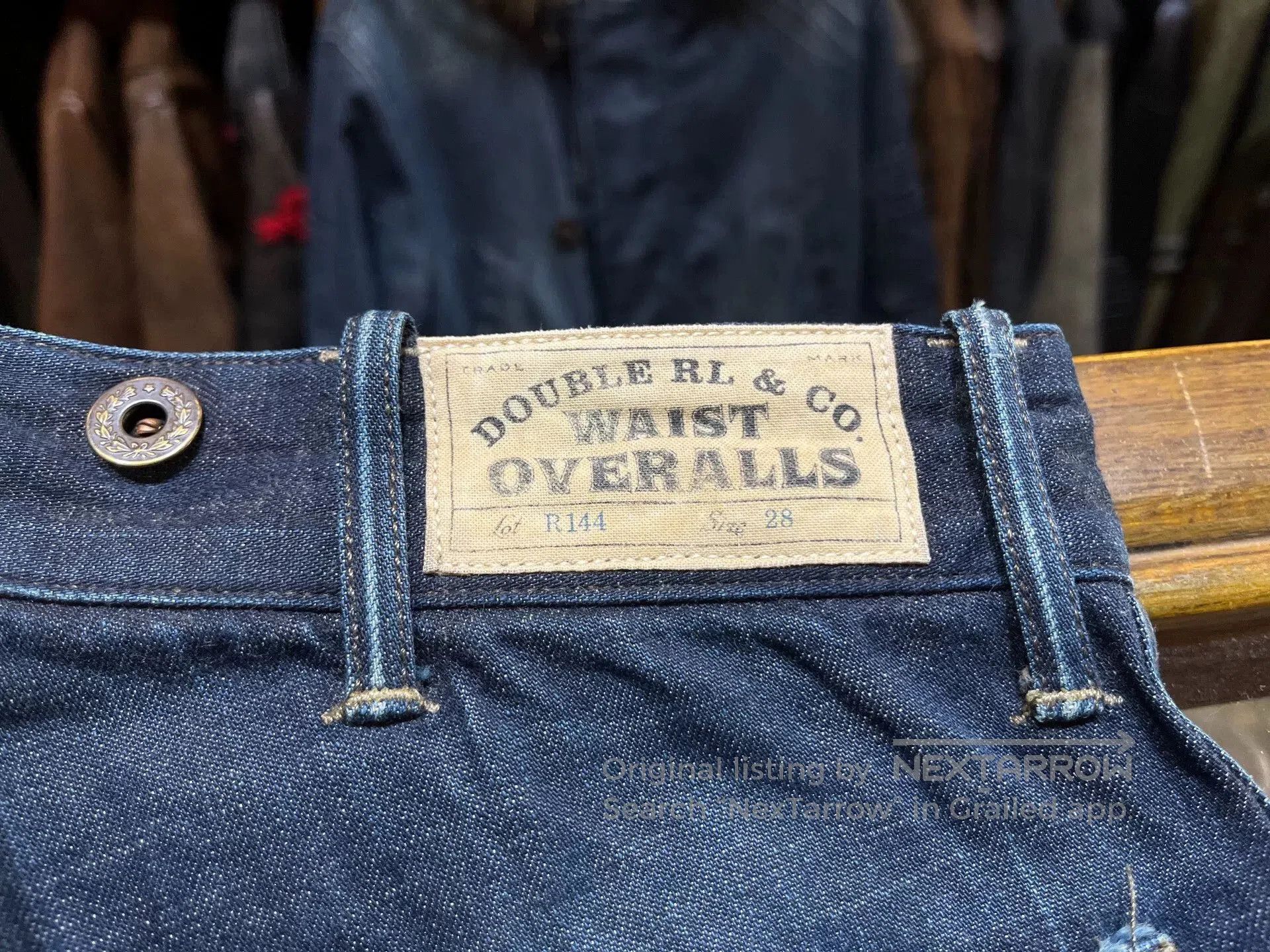 RRL Ralph Lauren RRL Blue Vintage Work Pants Ralph Lauren. Size US 28 / EU 44 - 8 Thumbnail