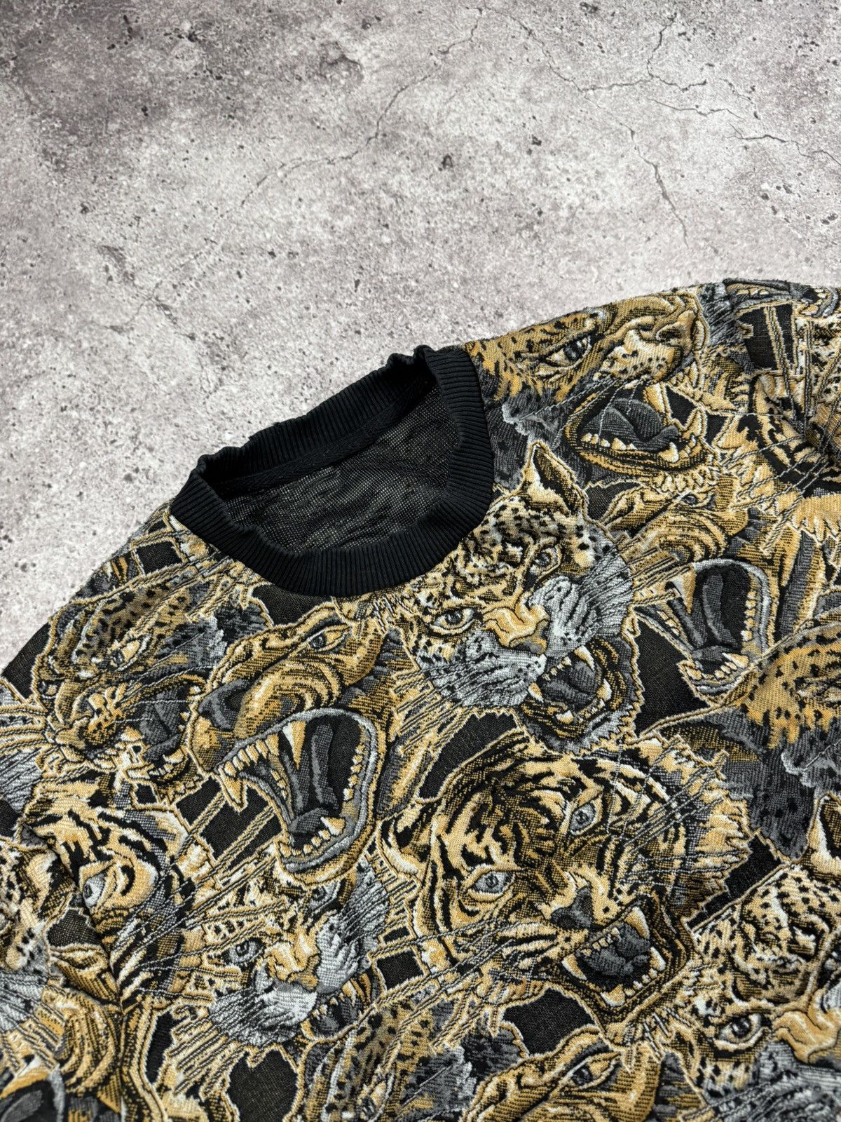 Hysteric Glamour Vintage Japanesse Tiger OverprintedSweatshirt Sweater Rare Size US M / EU 48-50 / 2 - 4 Thumbnail