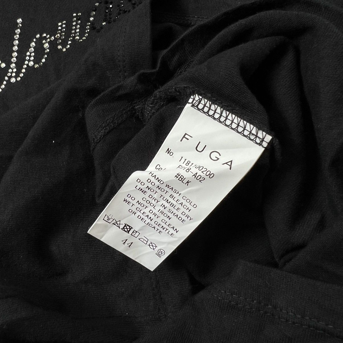 GOSTAR DE FUGA 2000s Gostar De Fuga Swarovski Vkei style V Neck Shirt Size M / US 6-8 / IT 42-44 - 6 Thumbnail