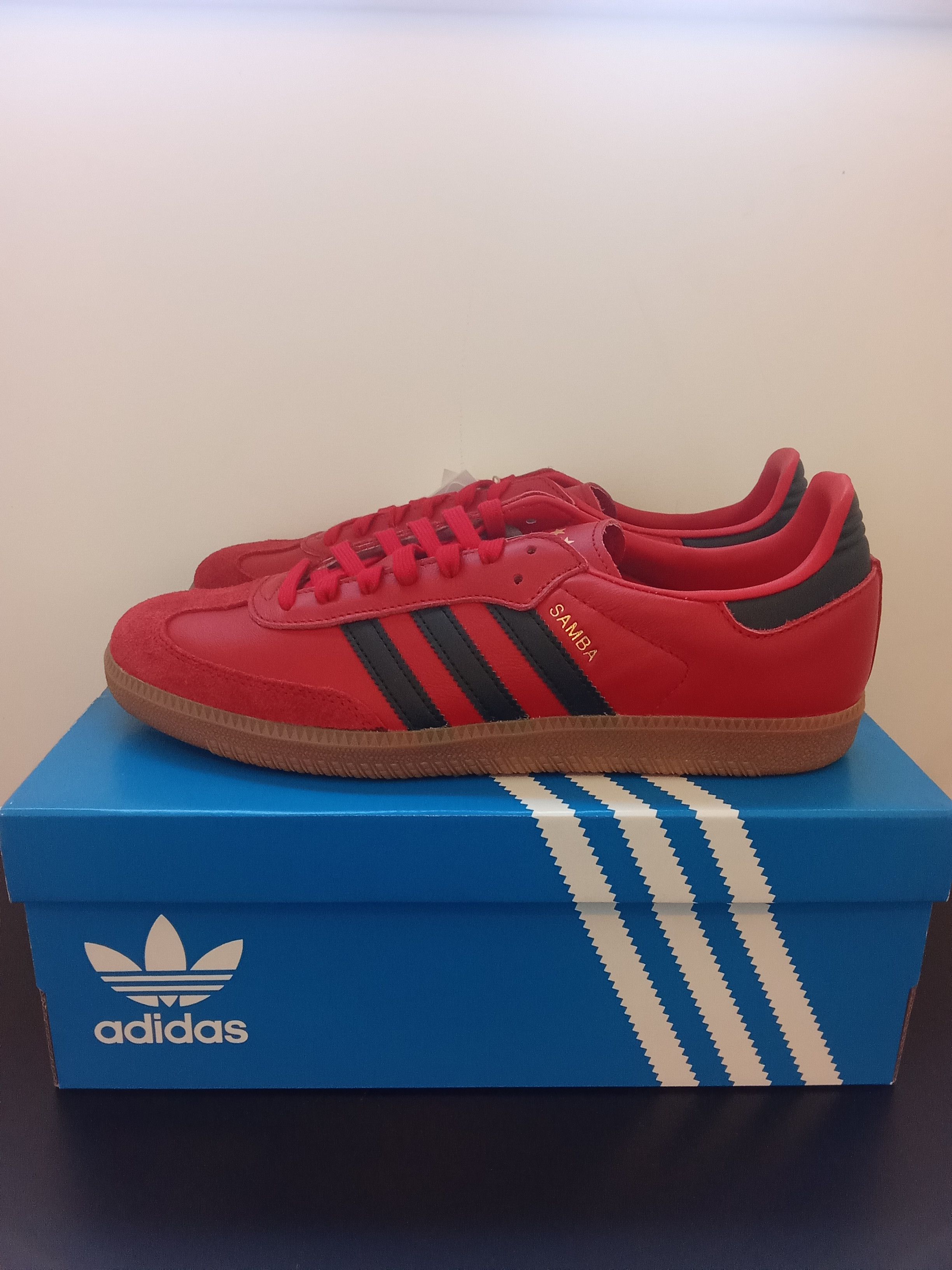 Adidas adidas Samba Team Bayern Munich - Size 10.5, 44 2/3 Size US 10.5 / EU 43-44 - 2 Thumbnail