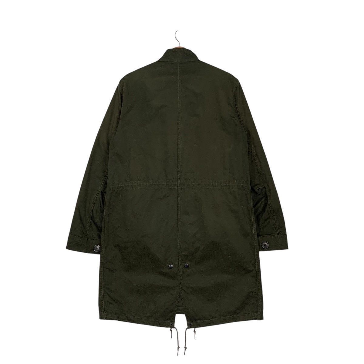 Lui's LUI’S Faux Fur Lined Olive Green Parka Jacket #2506-C113 Size US S / EU 44-46 / 1 - 8 Thumbnail