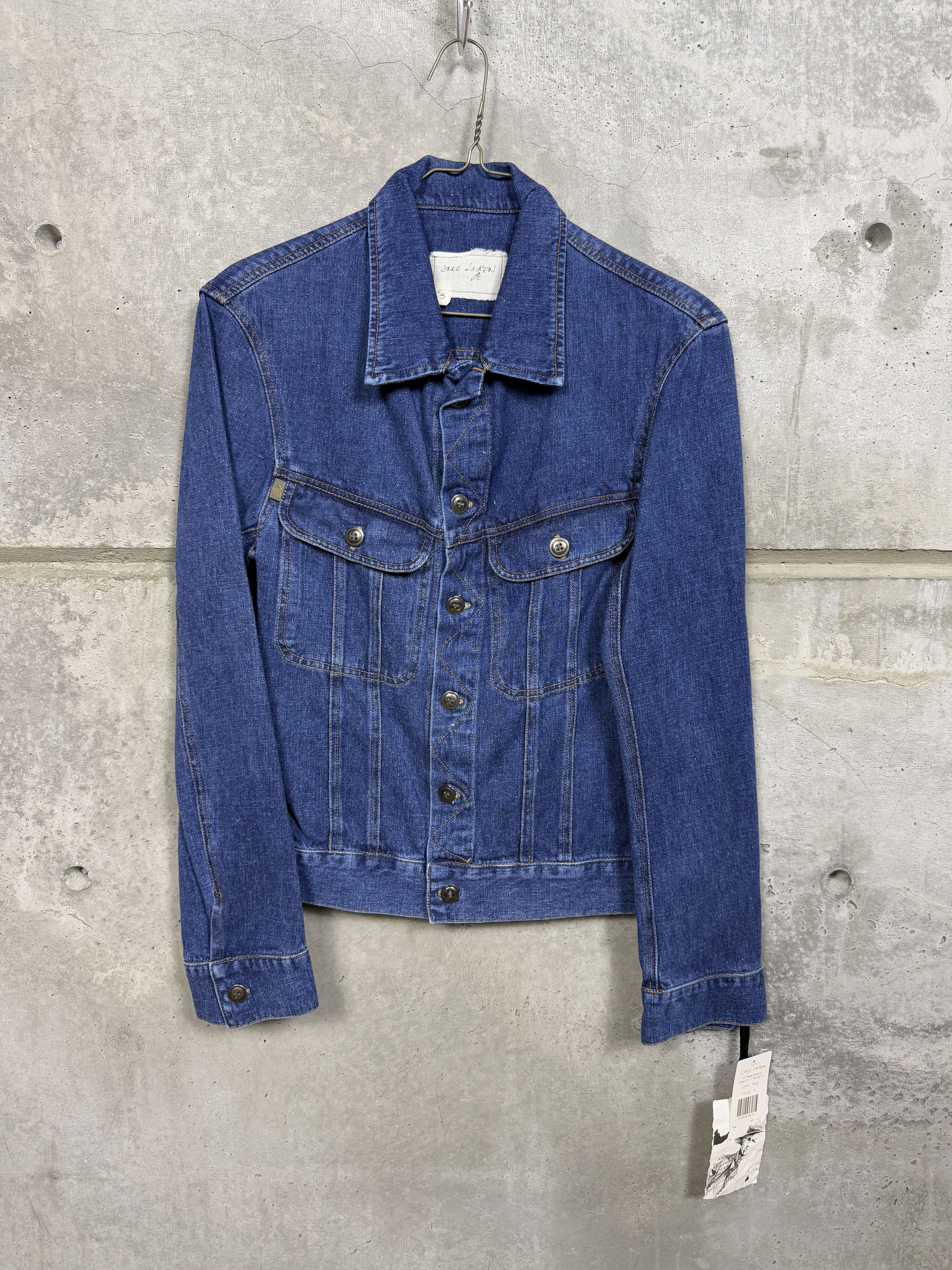 Greg Lauren Greg Lauren Stonewashed Denim Trucker Jacket Size US L / EU 52-54 / 3 - 4 Thumbnail