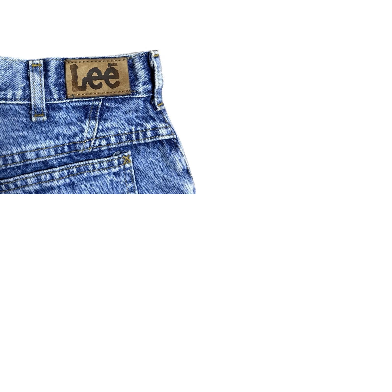 Lee VINTAGE Lee Stone Wash Tapered Jeans Women 90s High Rise 20 Denim Blue Size 42" / US 20 - 10 Thumbnail