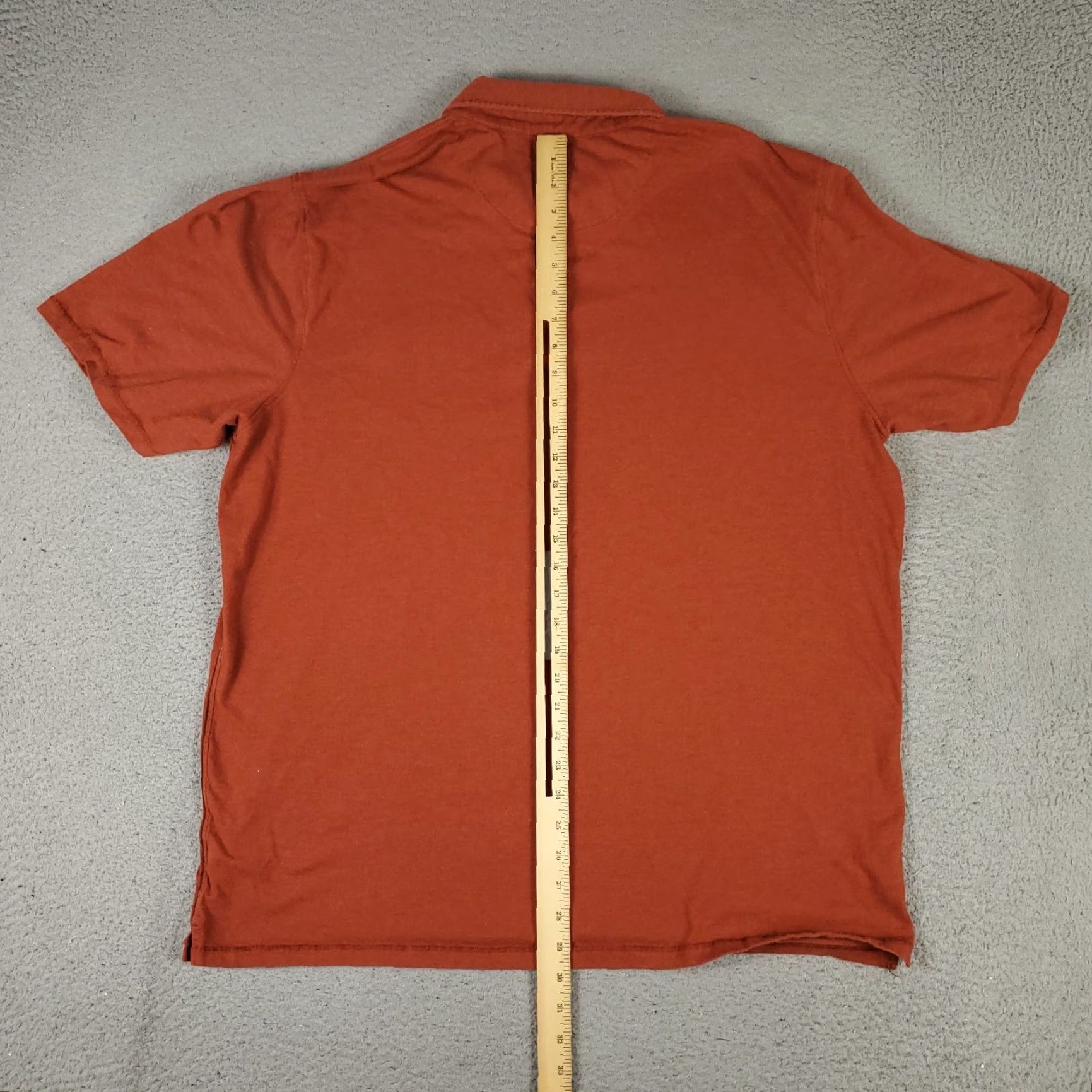 Prana prAna Polo Shirt Adult 2XL Orange Short Sleeve Casual Golf Mens Size US XXL / EU 58 / 5 - 4 Thumbnail