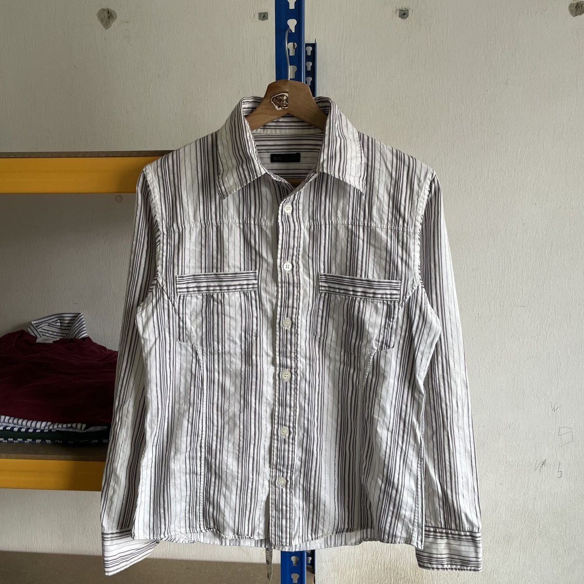 Issey Miyake Tete Homme Issey Miyake Shirt 🍒 Size US M / EU 48-50 / 2 - 1 Thumbnail