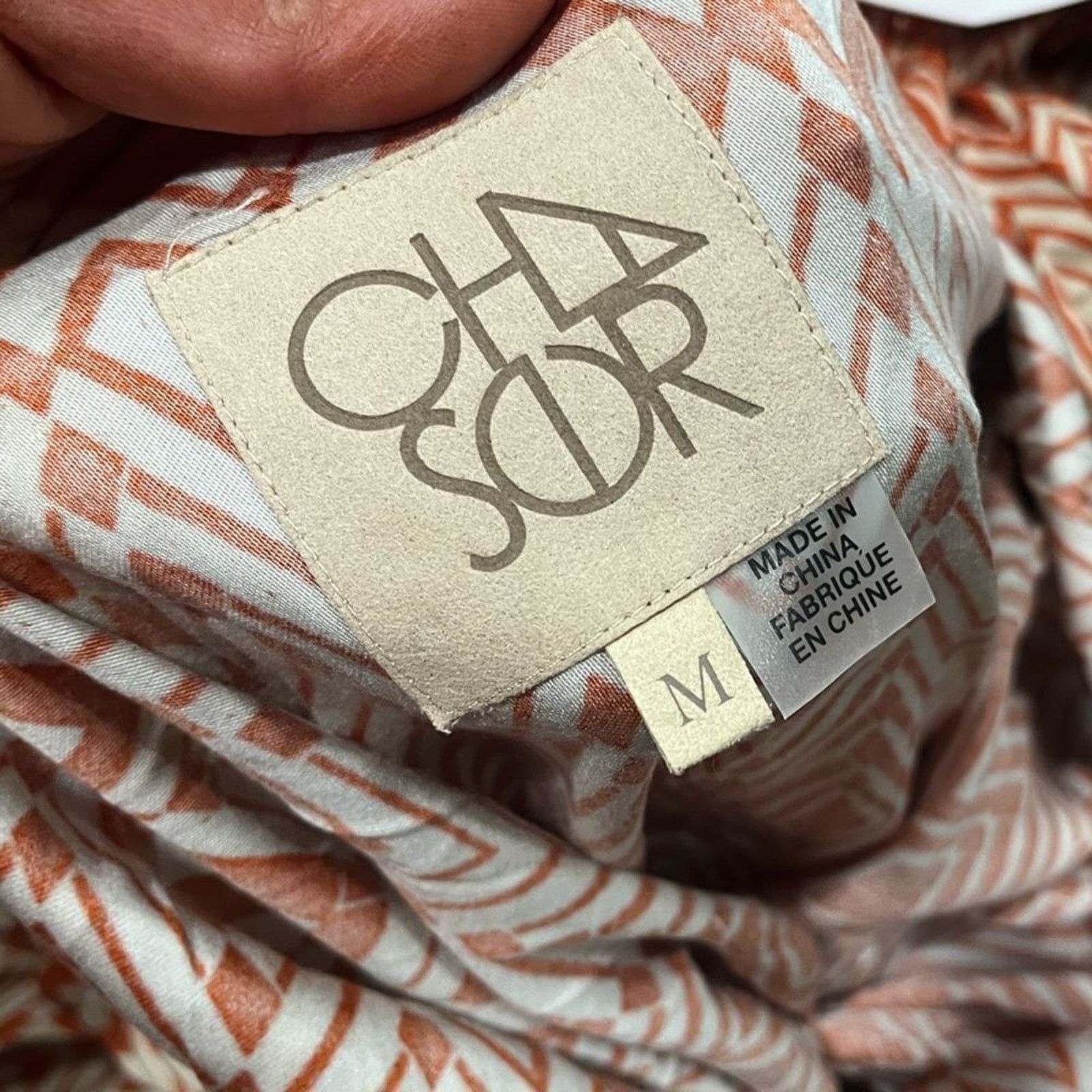 Vintage NWT Chaser Off Shoulder Scarf Print Top White Orange Size M Size M / US 6-8 / IT 42-44 - 3 Thumbnail