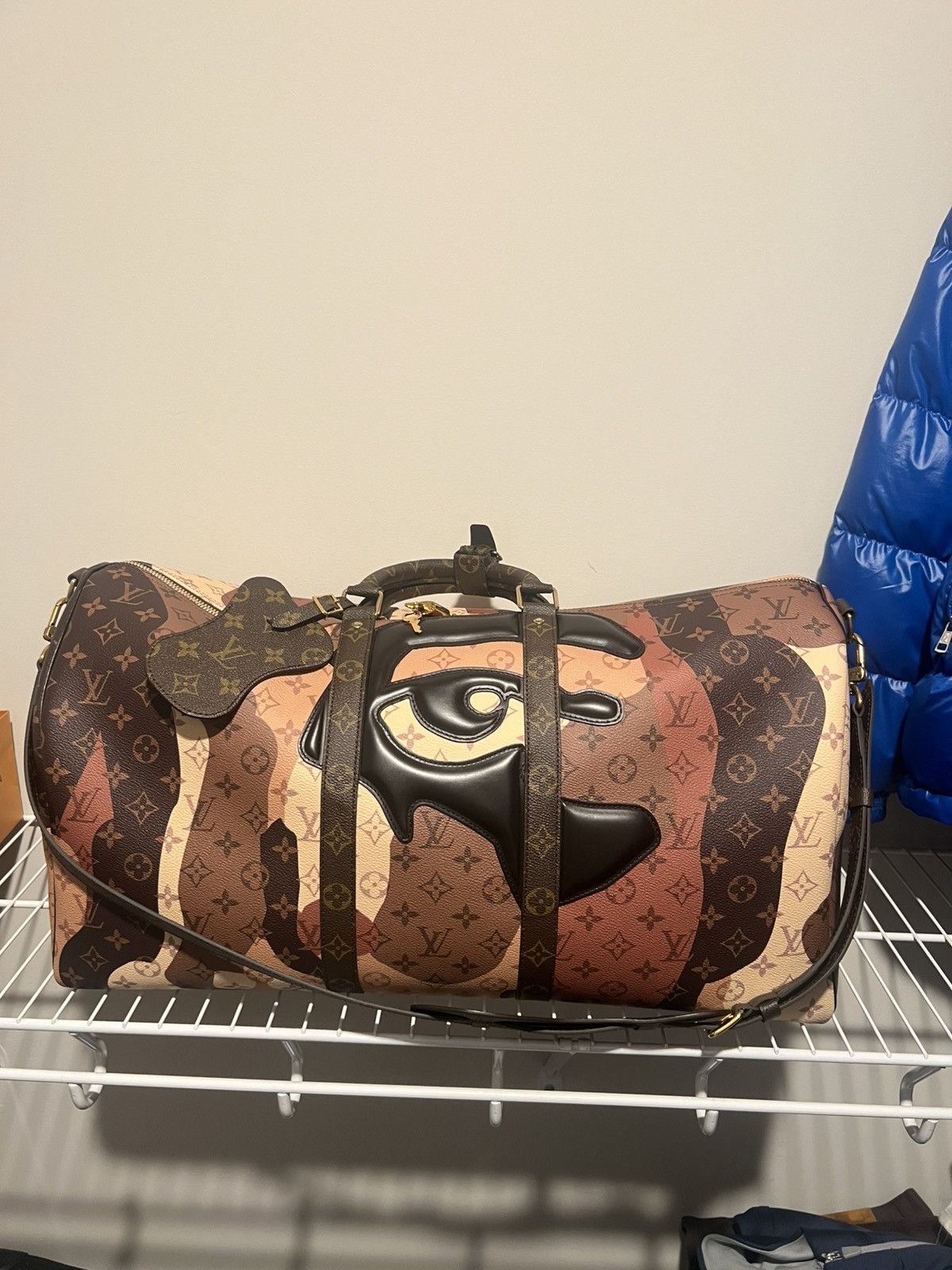 Louis Vuitton LOUIS VUITTON x KidSuper Portrait Keepall 55 Size ONE SIZE - 1 Thumbnail