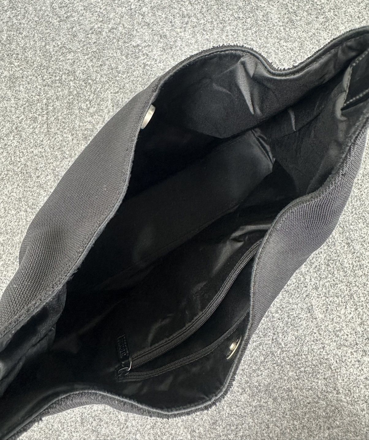 Gucci × Tom Ford Gucci - Tom ford - Hobo Bag Metal Handle Canvass - Black Size ONE SIZE - 11 Thumbnail