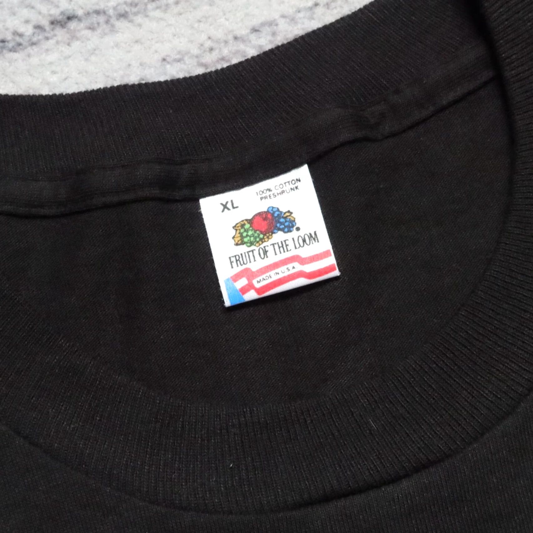 VINTAGE CCCP Soviet Union Shirt XL Mens Black 90s T-Shirt Made in USA